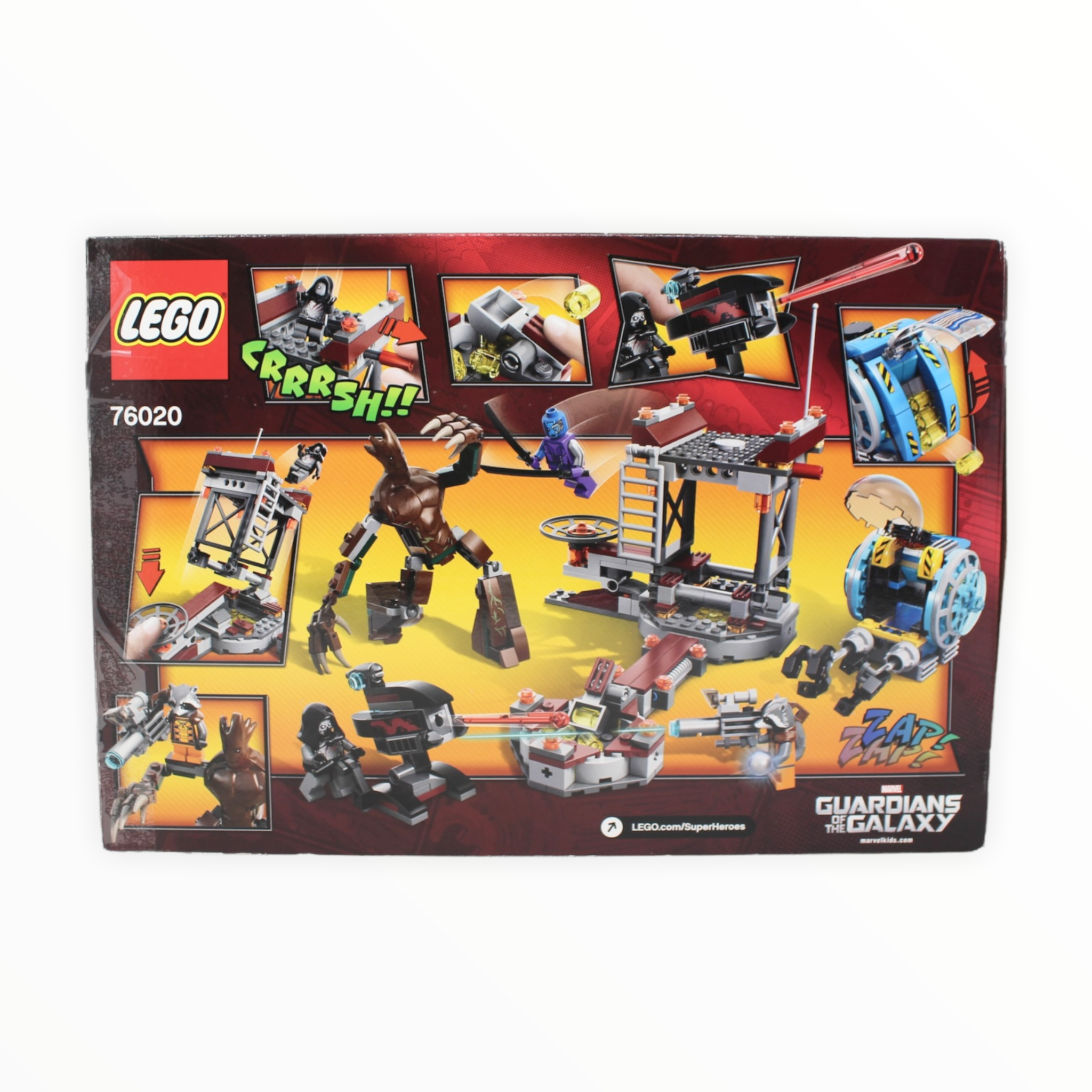 Certified Used Set 76020 Marvel Super Heroes Knowhere Escape Mission