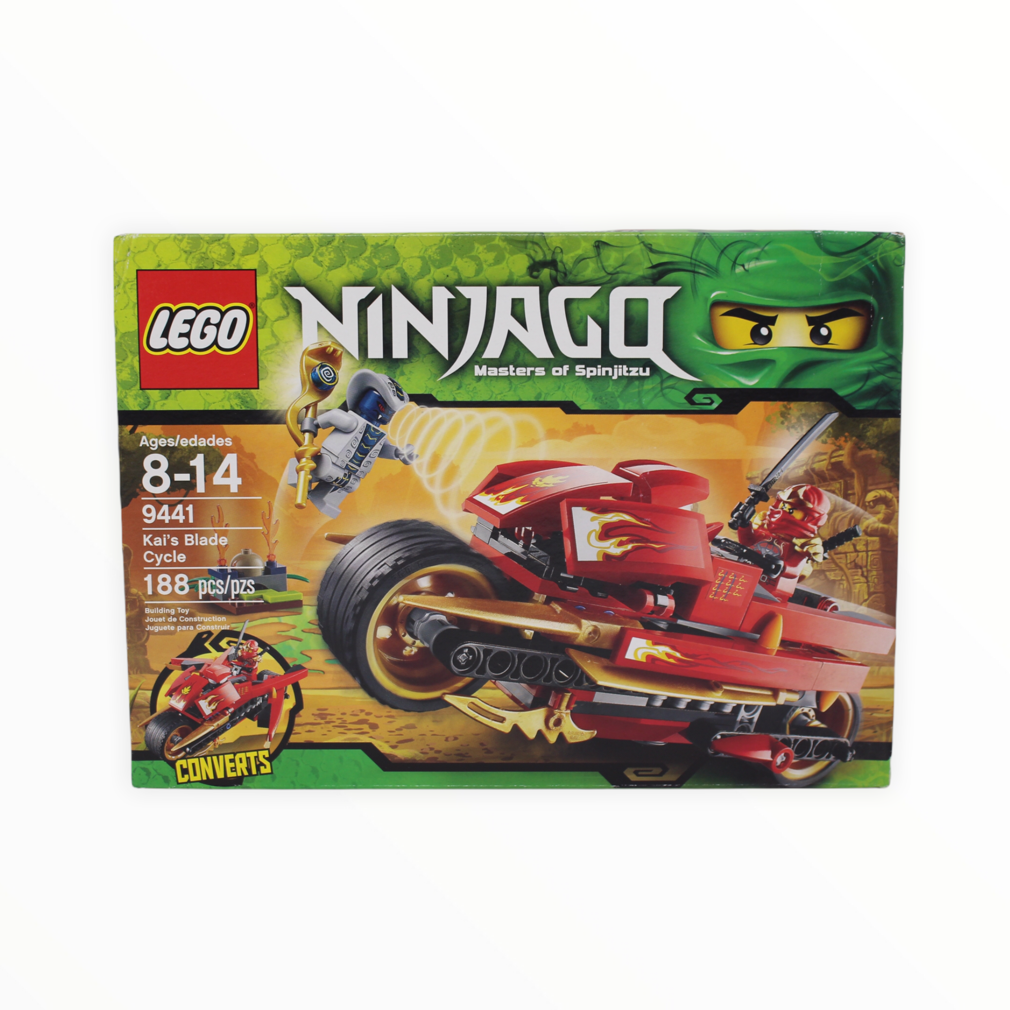 Retired Set 9441 Ninjago Kai’s Blade Cycle