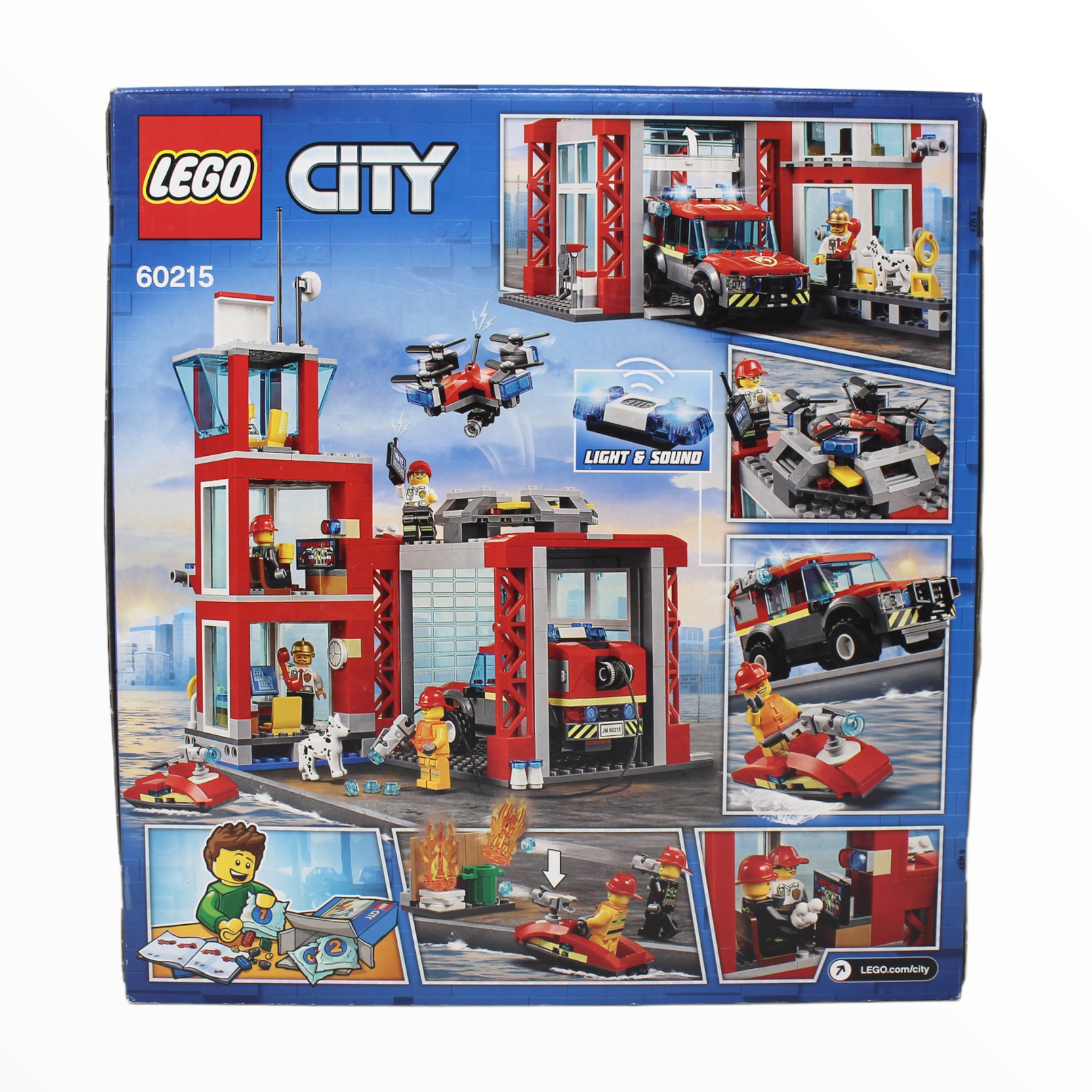 Retired Set 60215 City Fire Station (2019)