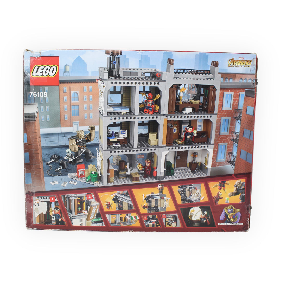Certified Used Set 76108 Marvel Super Heroes Sanctum Sanctorum Showdown