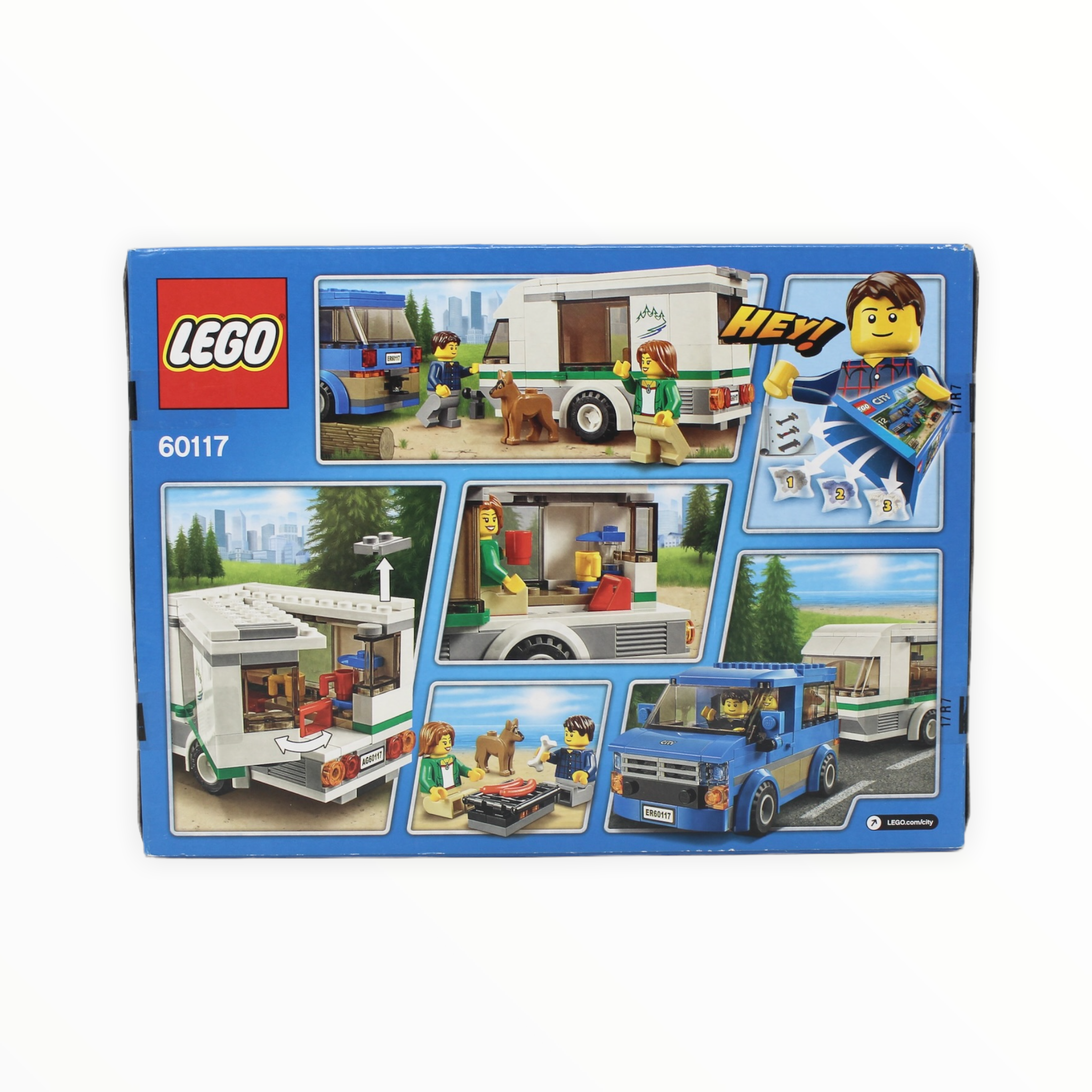 Retired Set 60117 City Van & Caravan