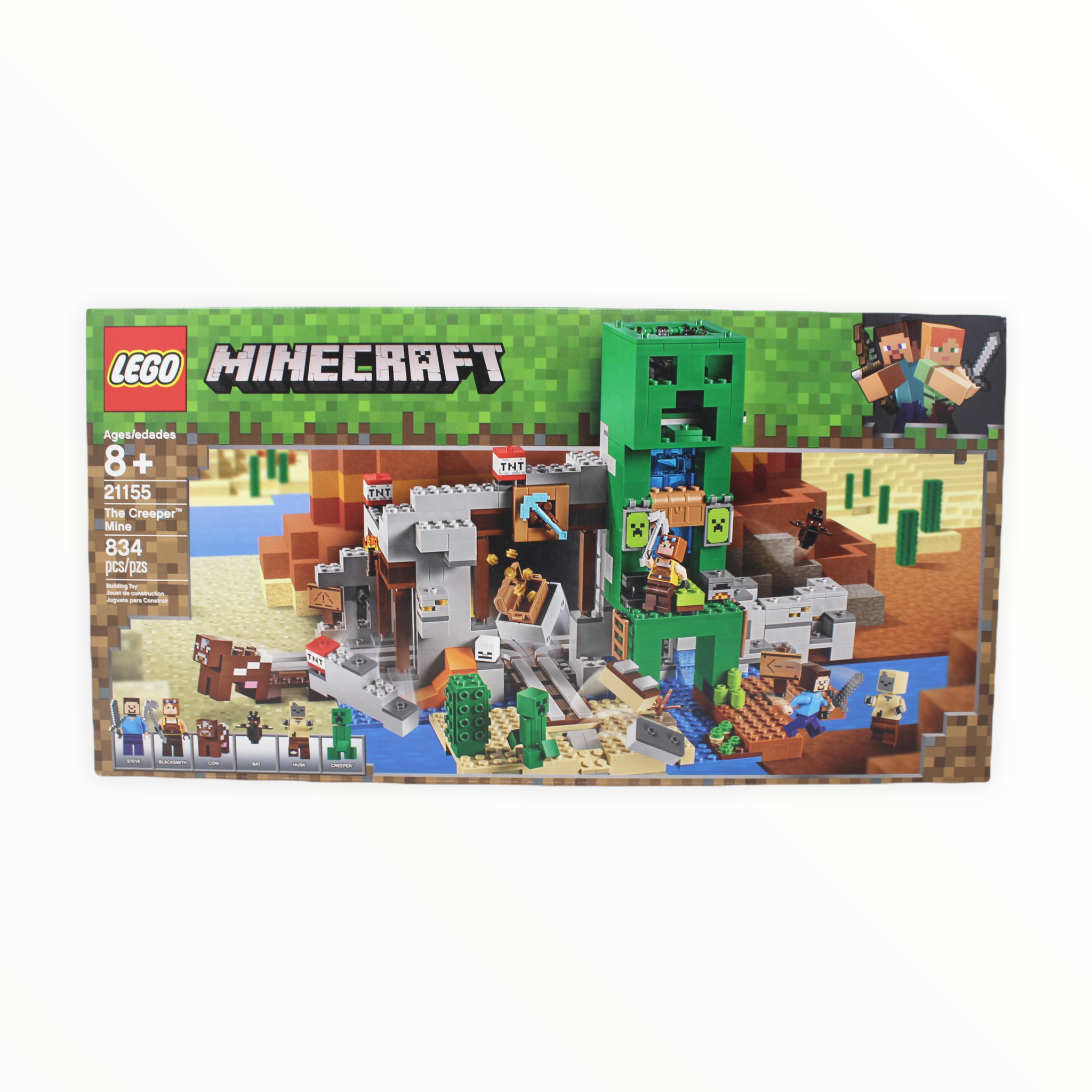 Retired Set 21155 Minecraft The Creeper Mine