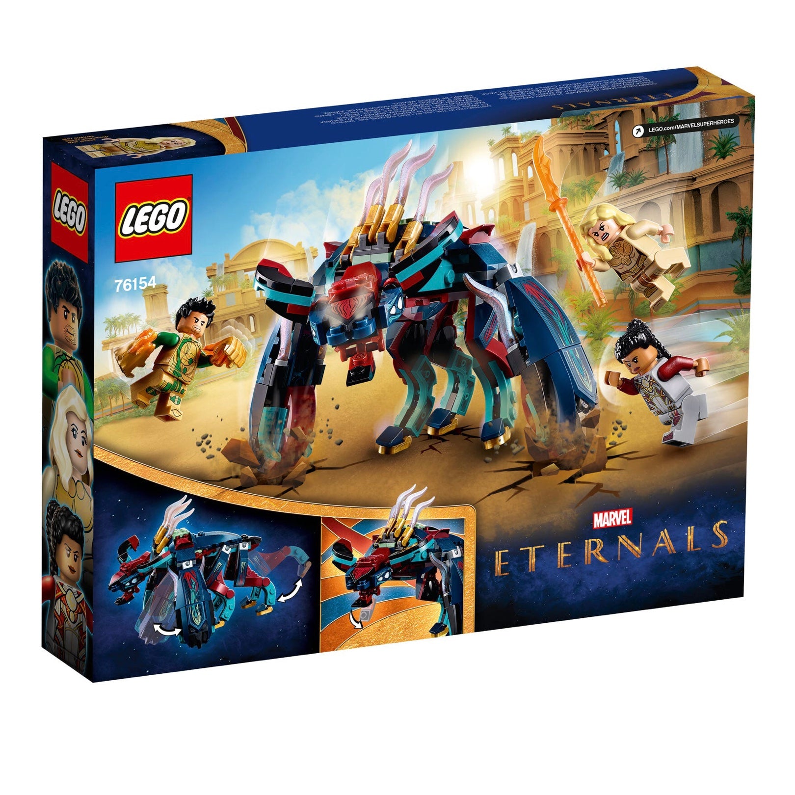 Retired Set 76154 Eternals Deviant Ambush!