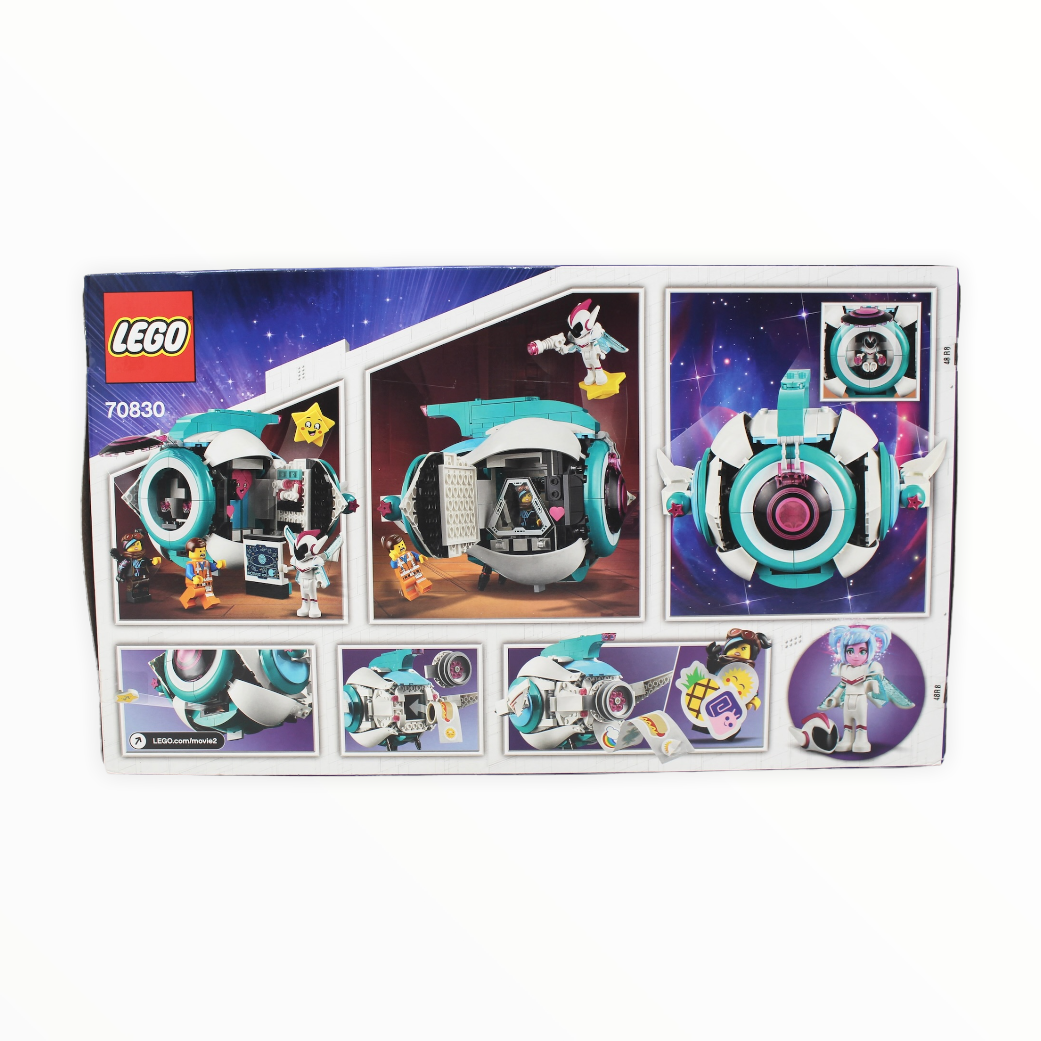Retired Set 70830 LEGO Movie 2 Sweet Mayhem’s Systar Starship