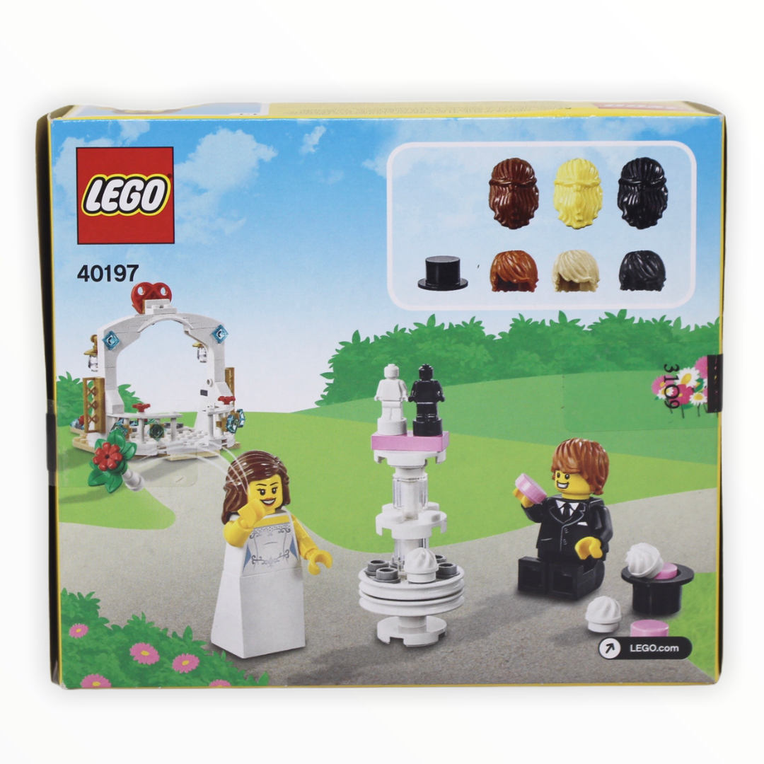 Retired Set 40197 LEGO Wedding Favor Set (2018)
