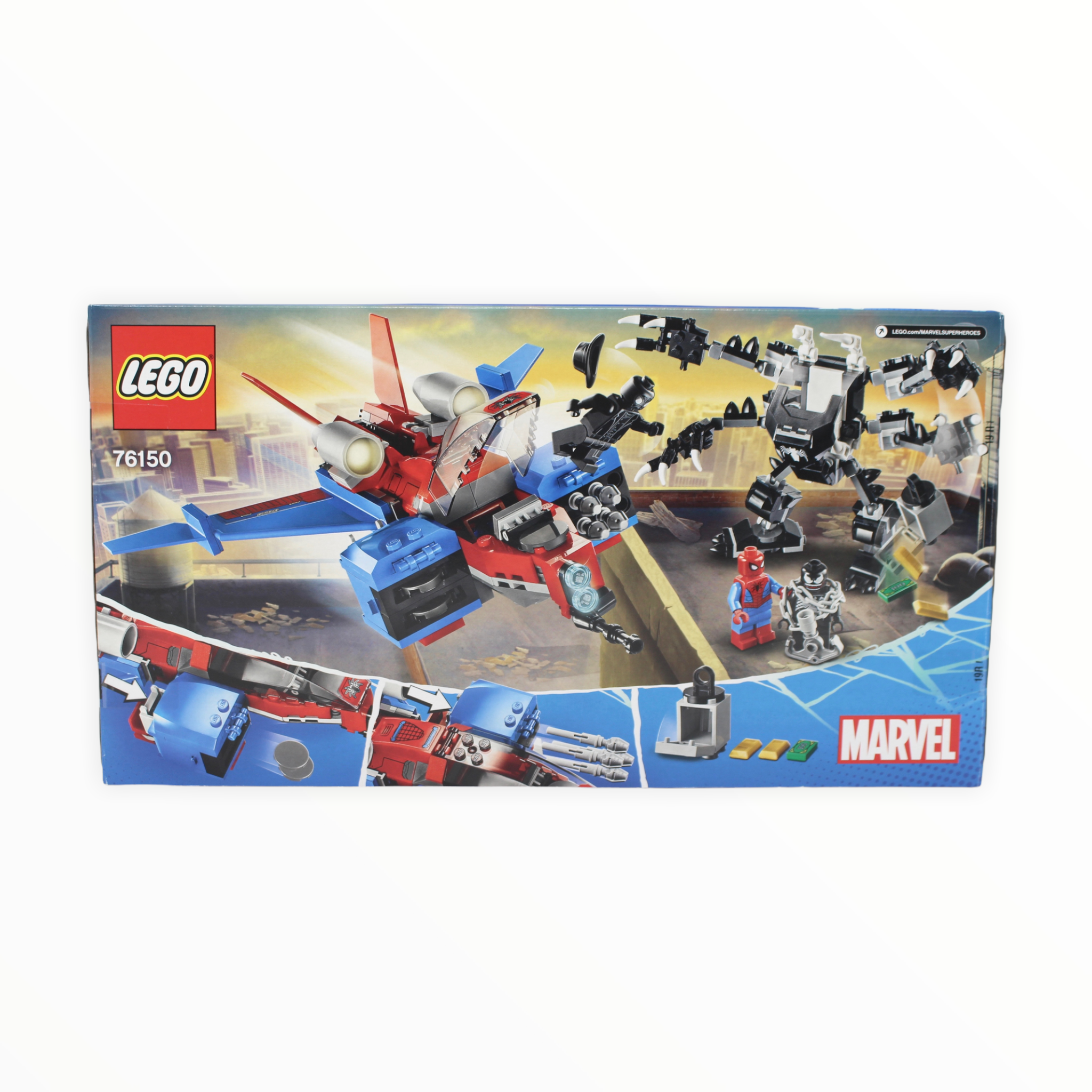 Retired Set 76150 Spider-Man Spiderjet vs. Venom Mech