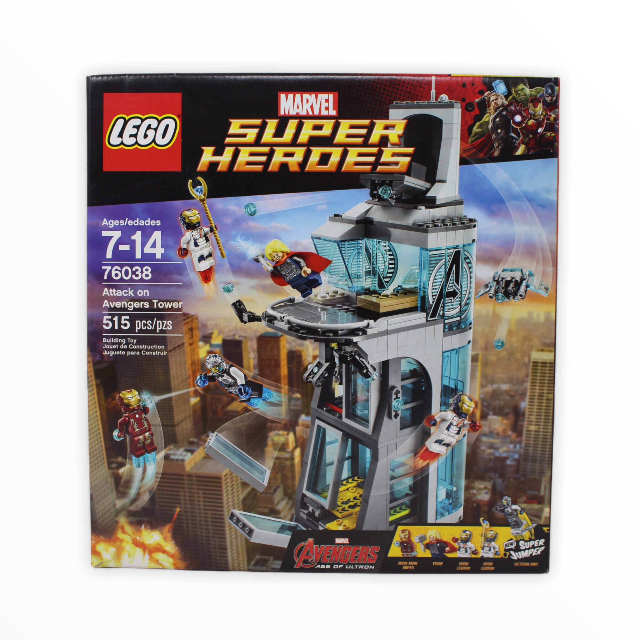 Retired Set 76038 Marvel Super Heroes Attack on Avengers Tower