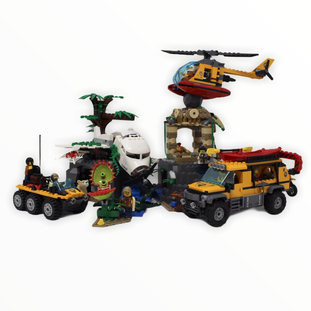 Used Set 60161 City Jungle Exploration Site