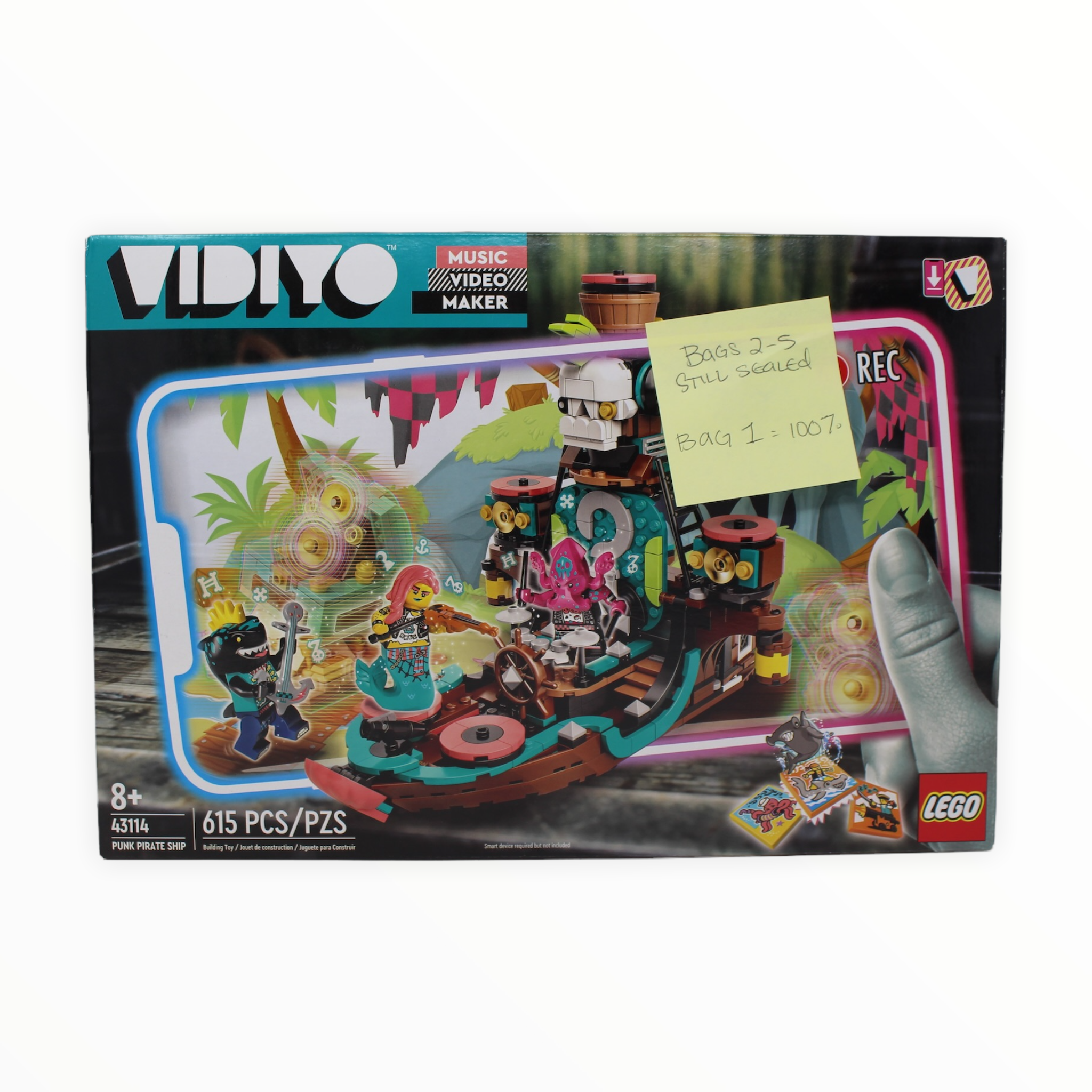 Certified Used Set 43114 VIDIYO Punk Pirate Ship