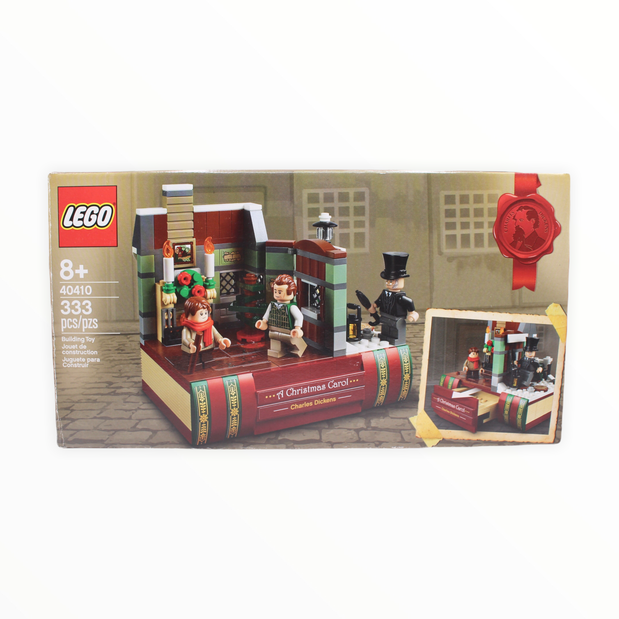 Certified Used Set 40410 LEGO Charles Dickens Tribute