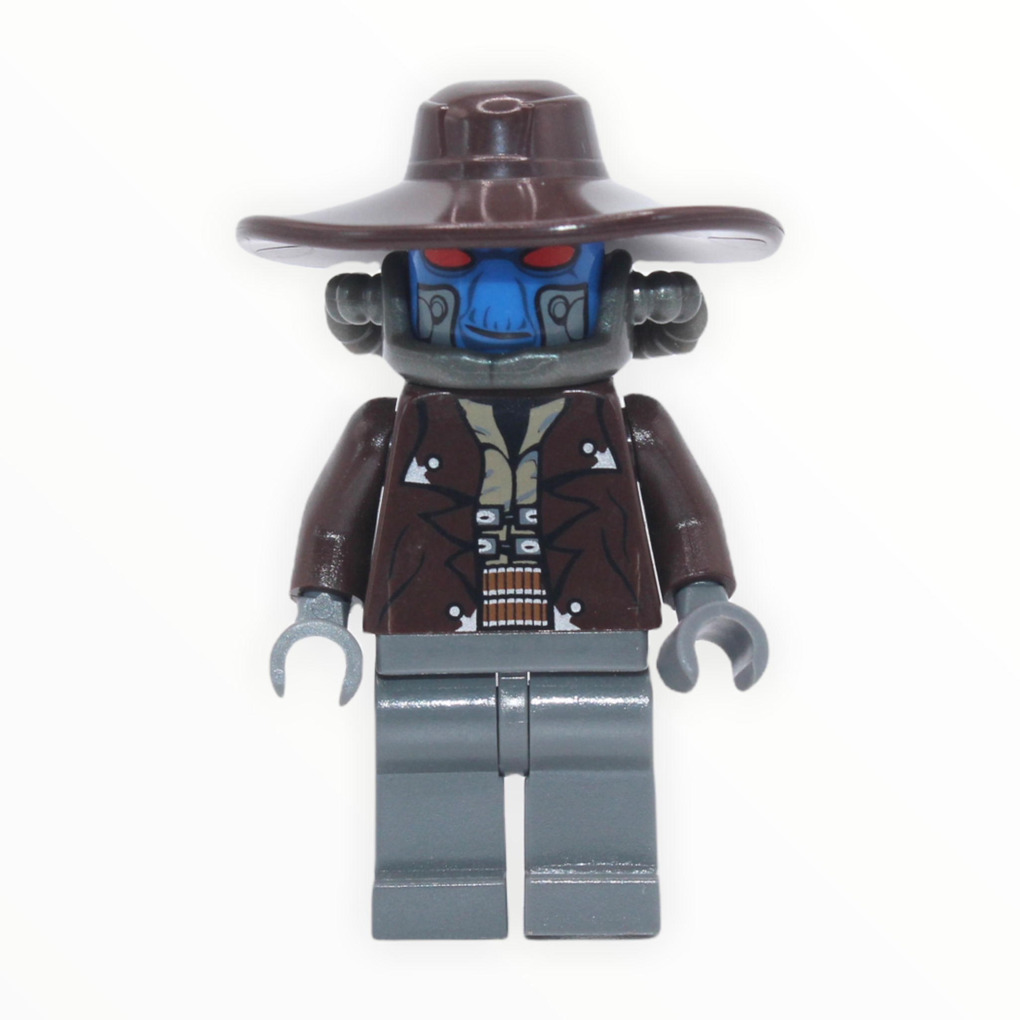Cad Bane (dark brown jacket, dark bluish gray hands and legs, 2010)