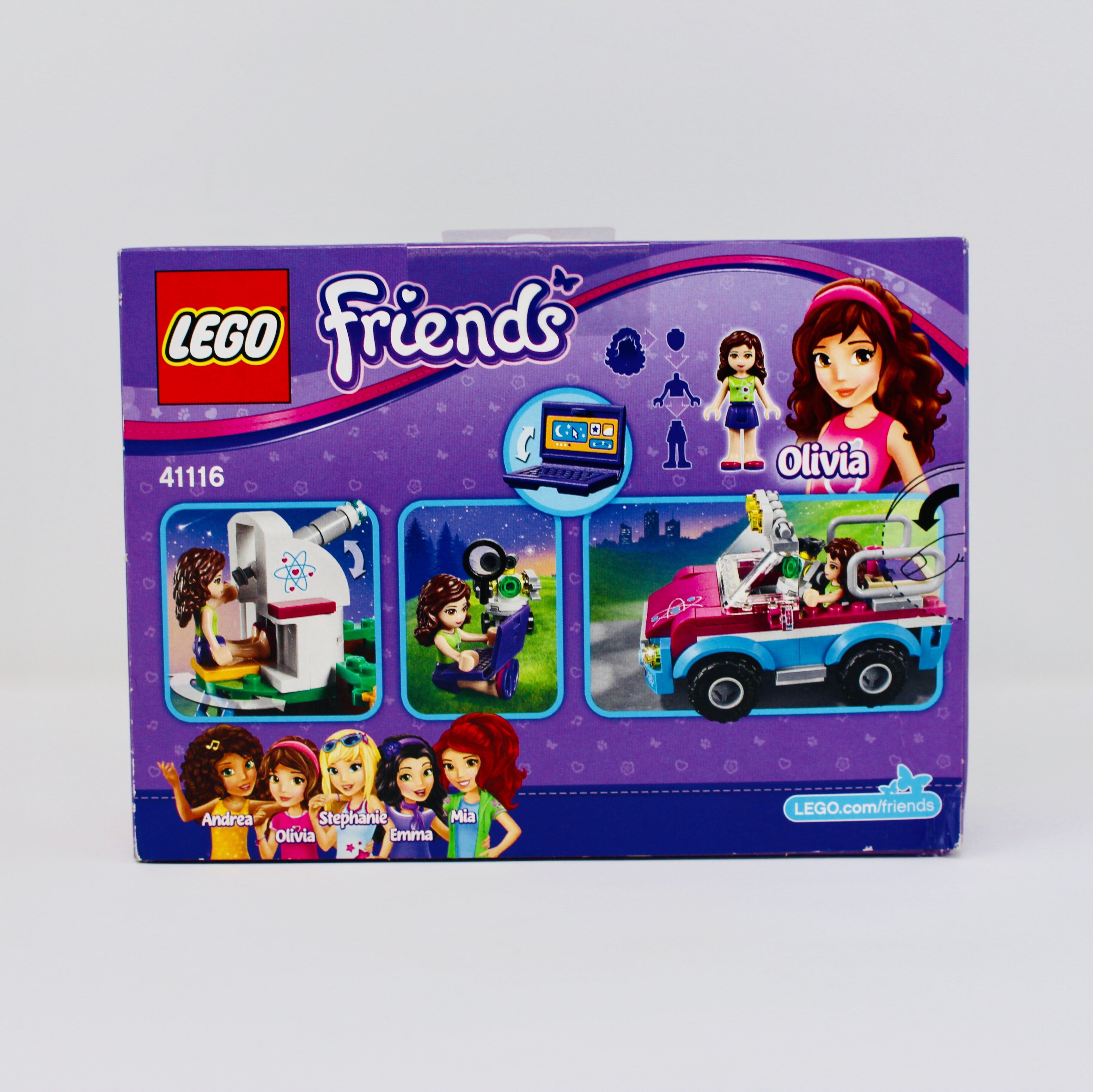 Retired Set 41116 Friends Olivias Exploration Car