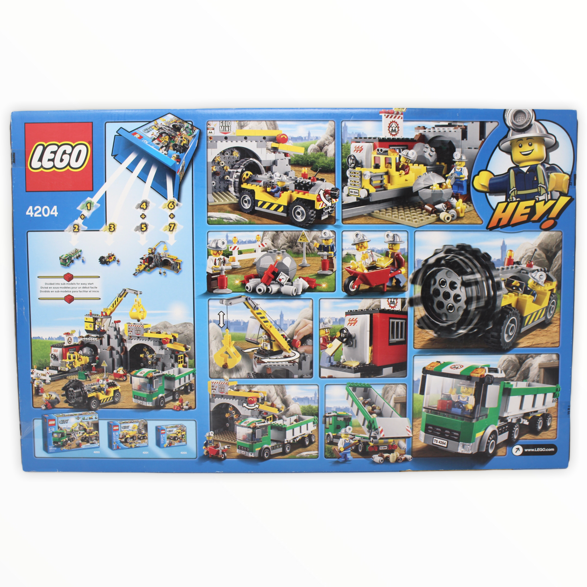 Retired Set 4204 City The Mine