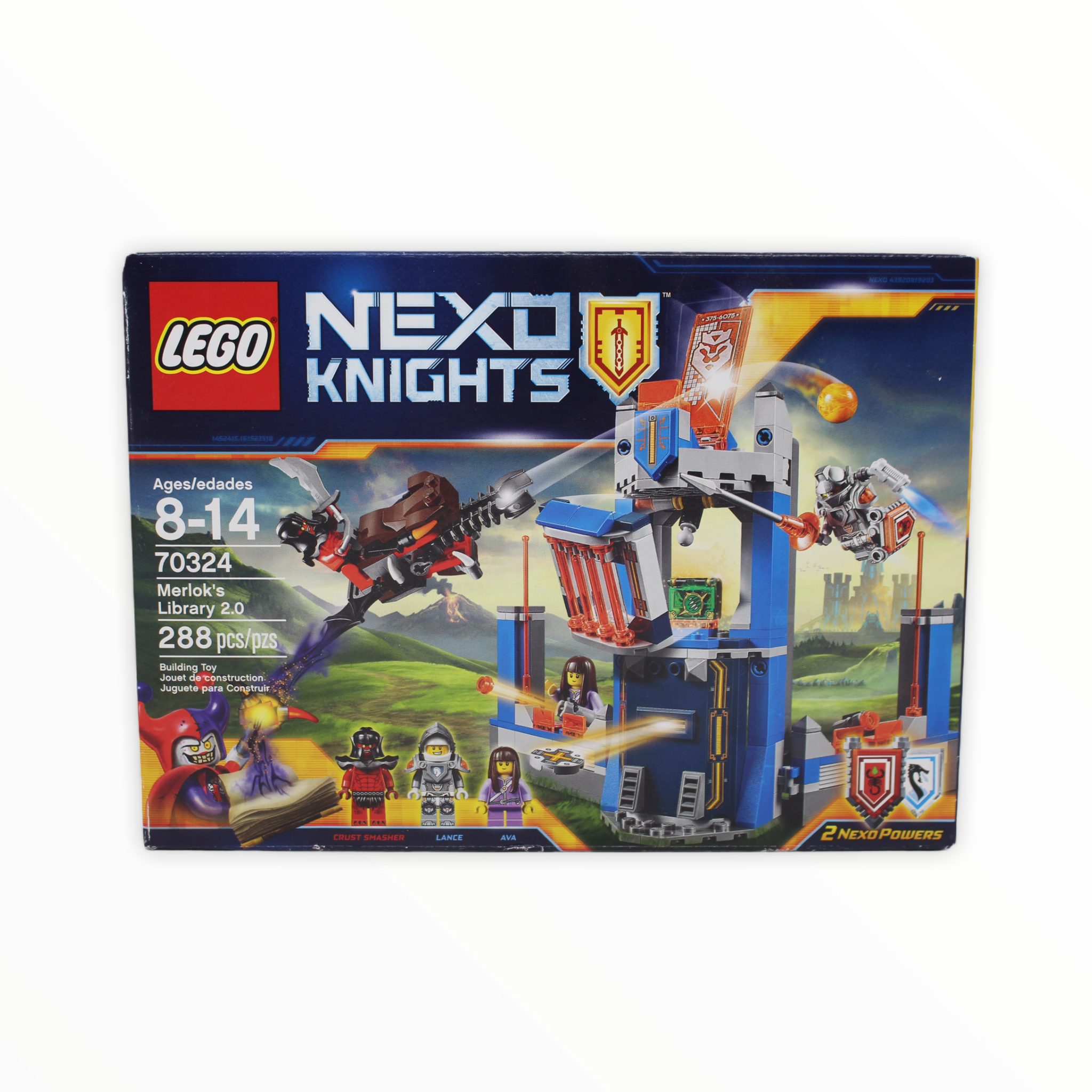 Retired Set 70324 Nexo Knights Merlok’s Library 2.0
