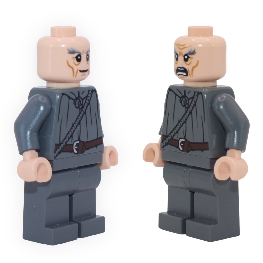 Gandalf the Grey (wizard hat, cape, long cheek lines, 2015)