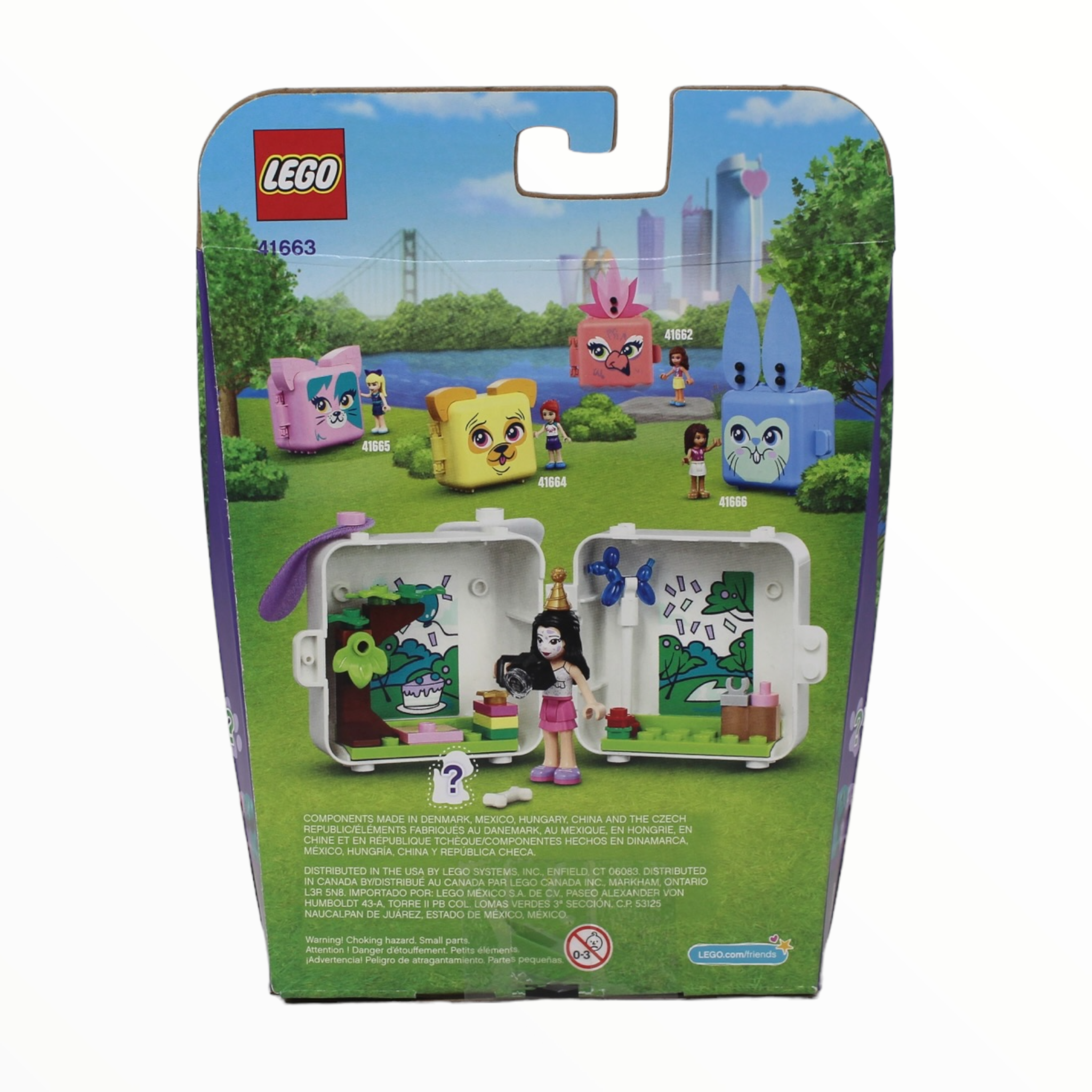 Certified Used Set 41663 Friends Emma’s Dalmatian Cube (open box, sealed bag)