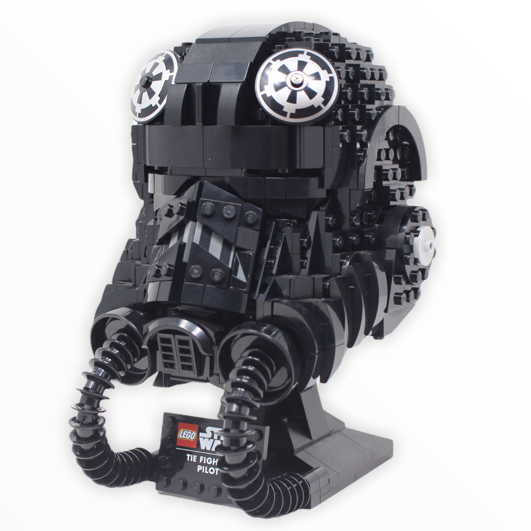 Used Set 75274 Star Wars TIE Fighter Pilot Helmet