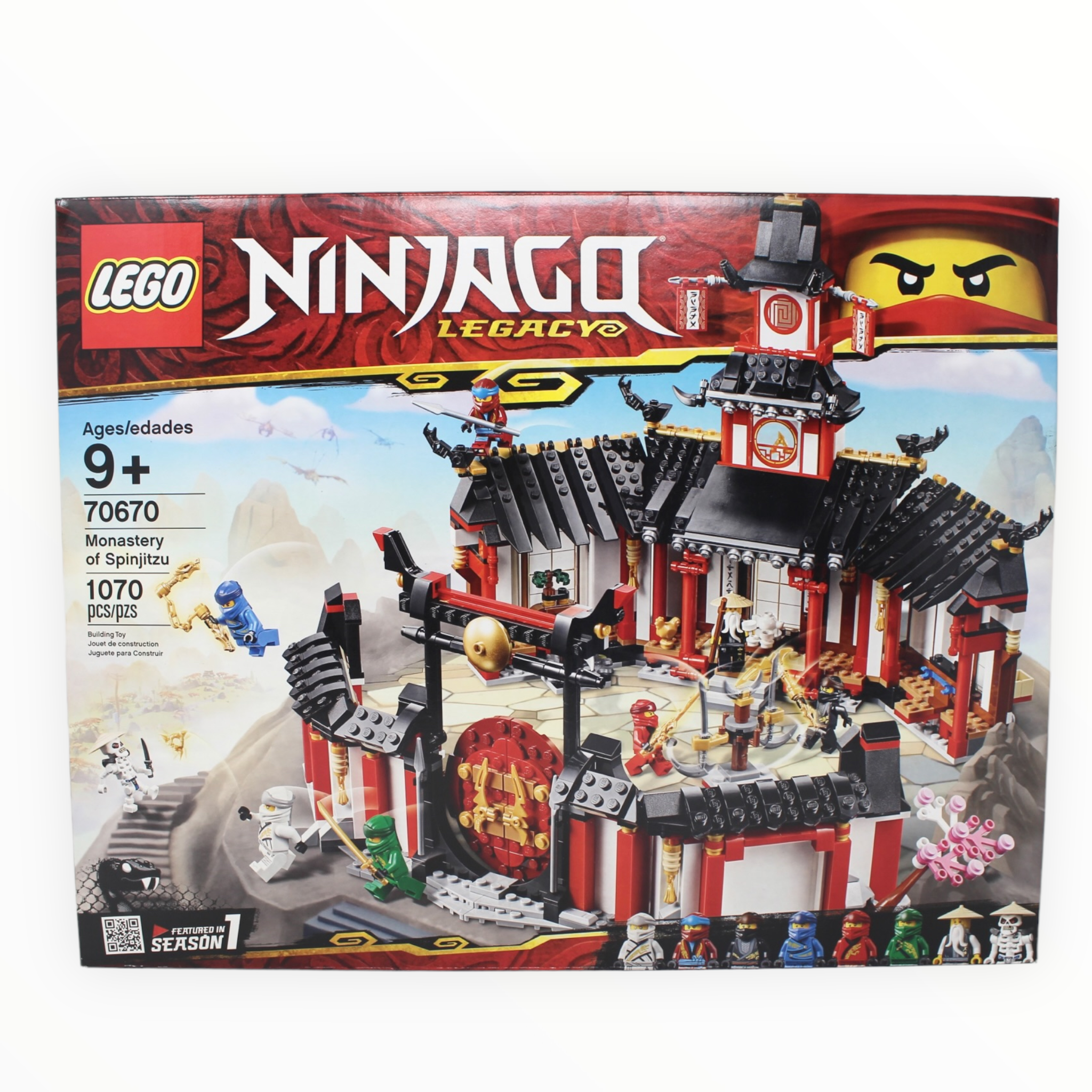 Retired Set 70670 Ninjago Monastery of Spinjitzu