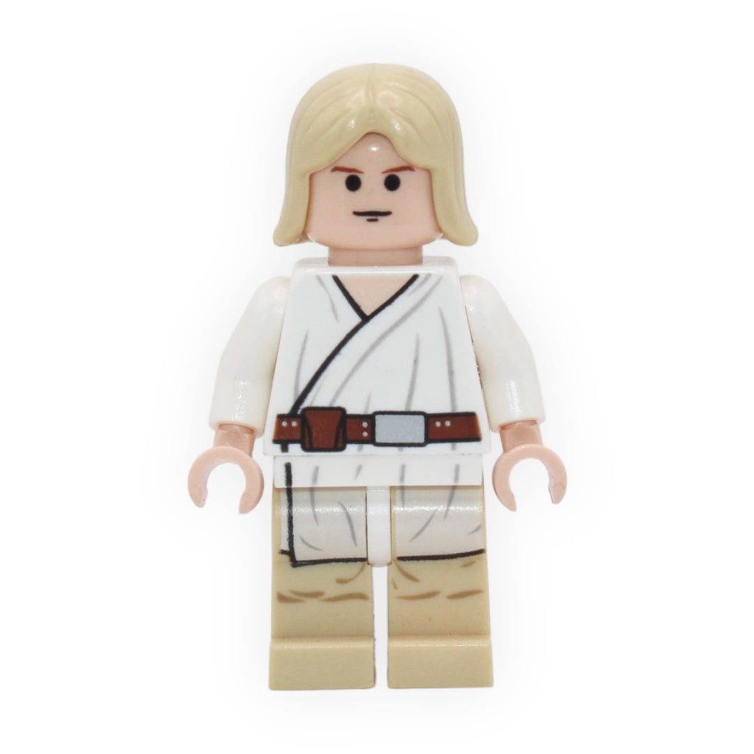 Luke Skywalker (Tatooine, solid black eyes, tan legs, 2007)