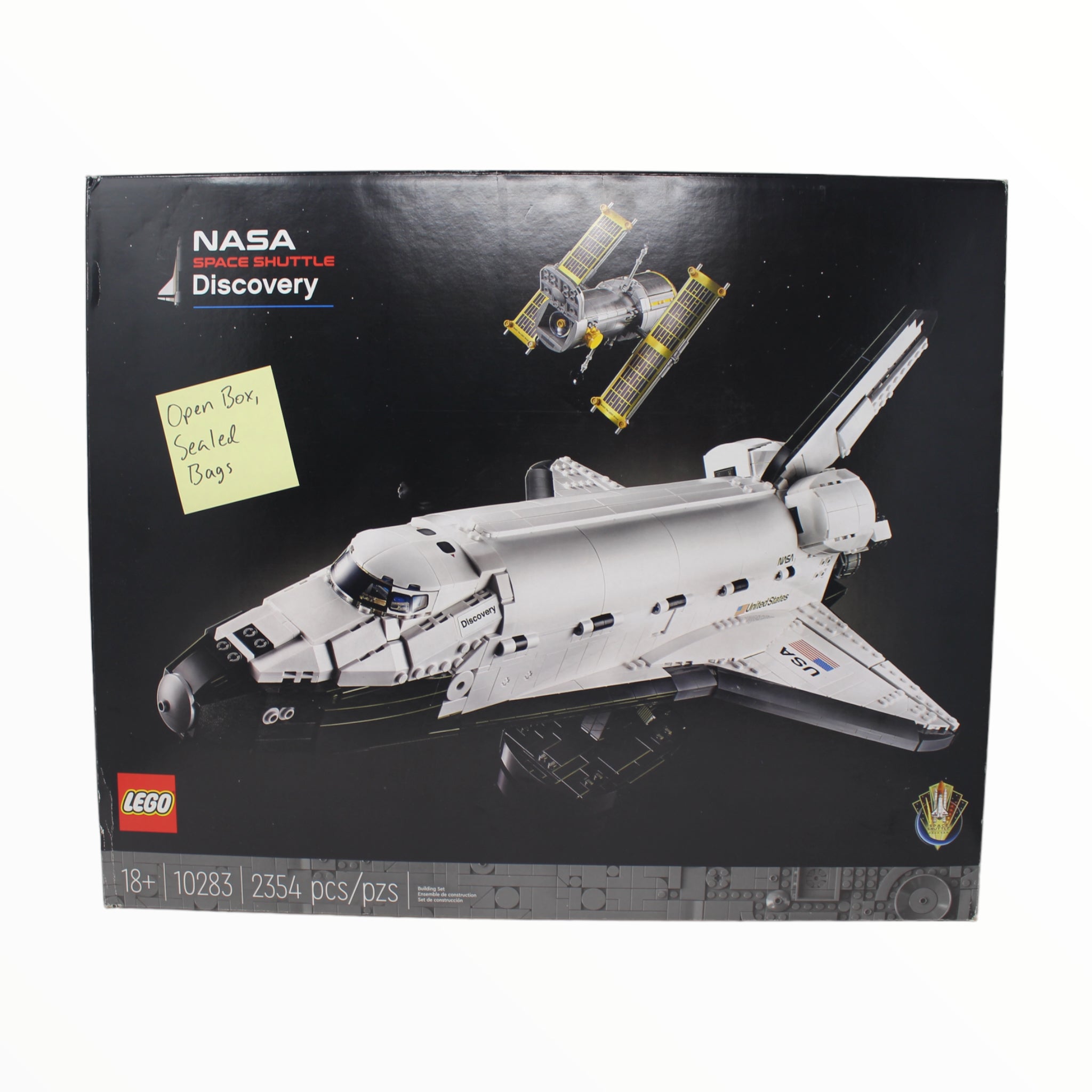 Monica Bevæger sig ikke Withered Certified Used Set 10283 LEGO NASA Space Shuttle Discovery (open box,