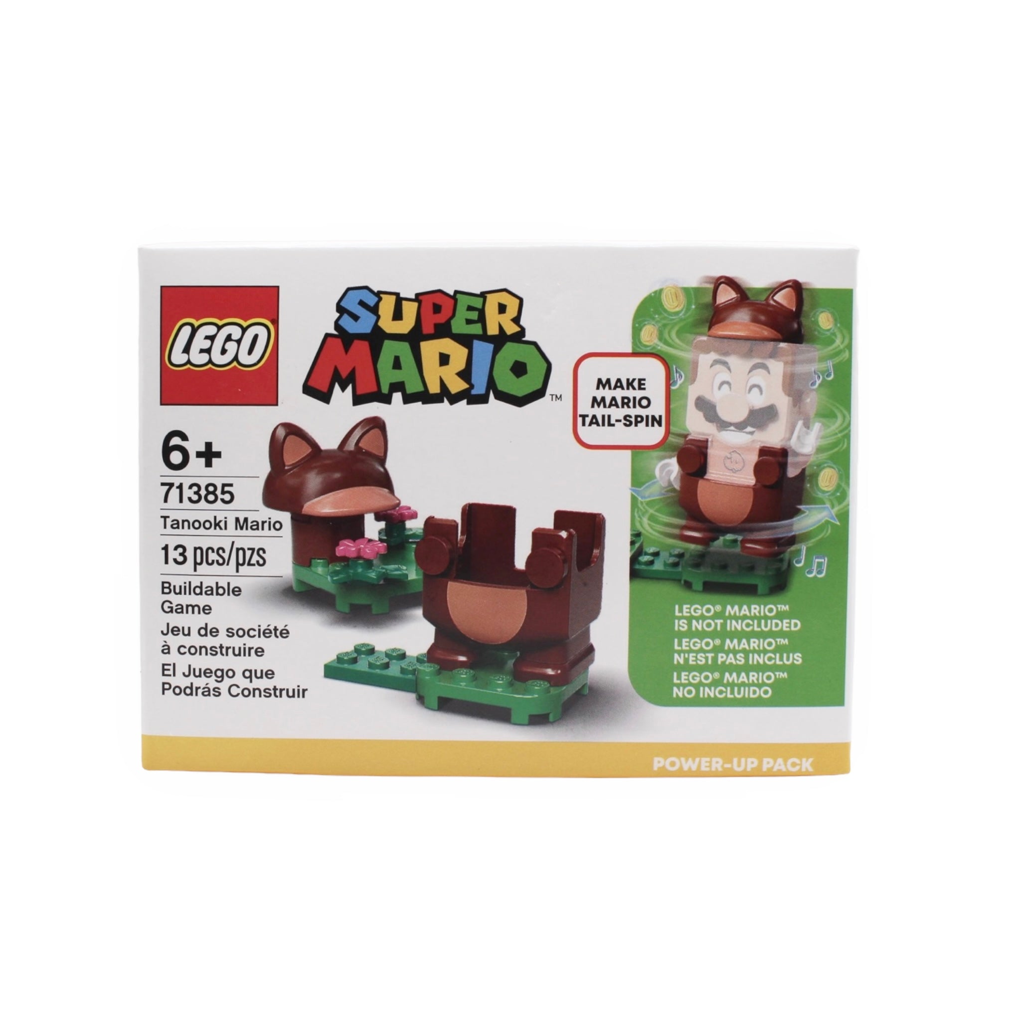 Retired Set 71385 Super Mario Tanooki Mario Power-Up Pack