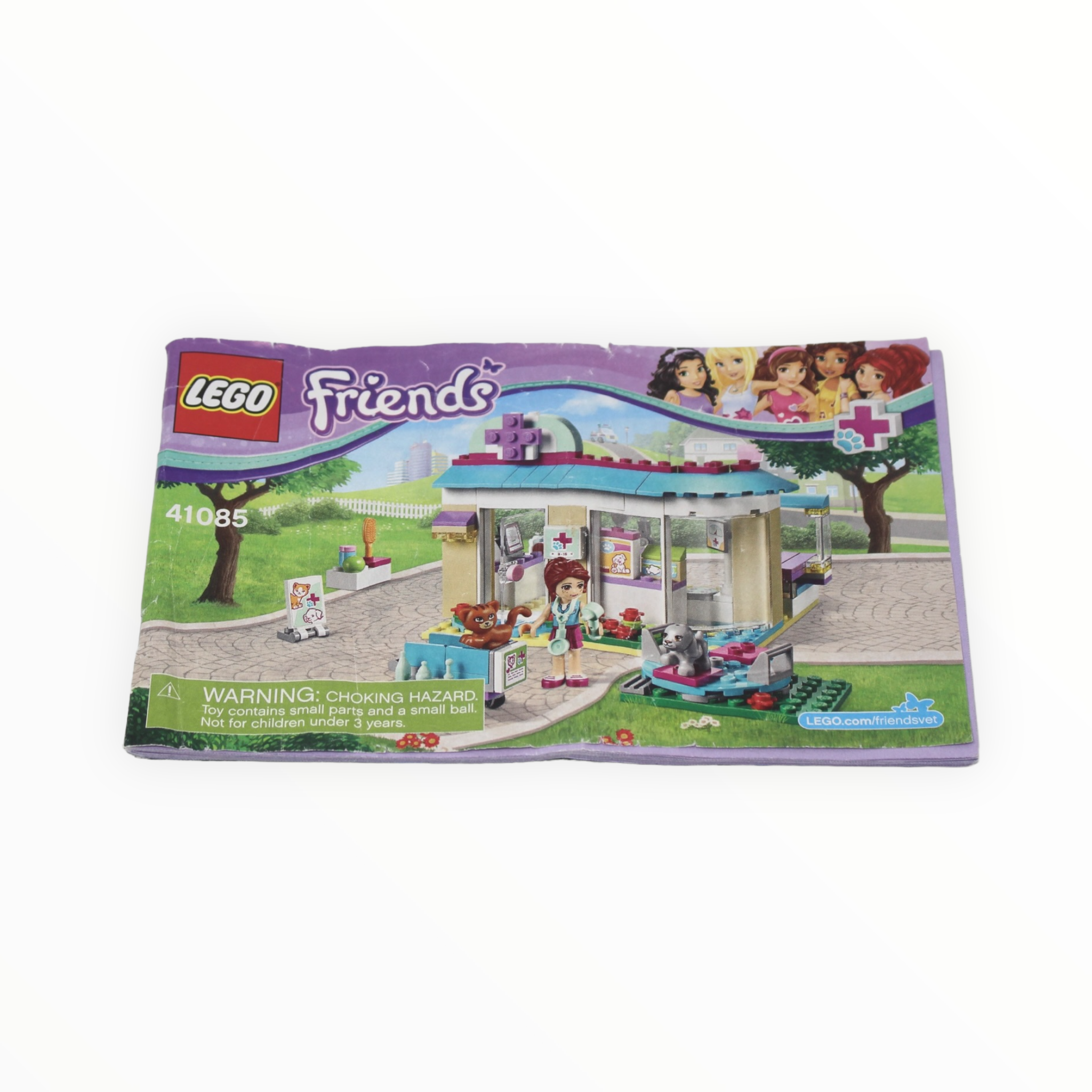 Used Set 41085 Friends Animal Care Clinic