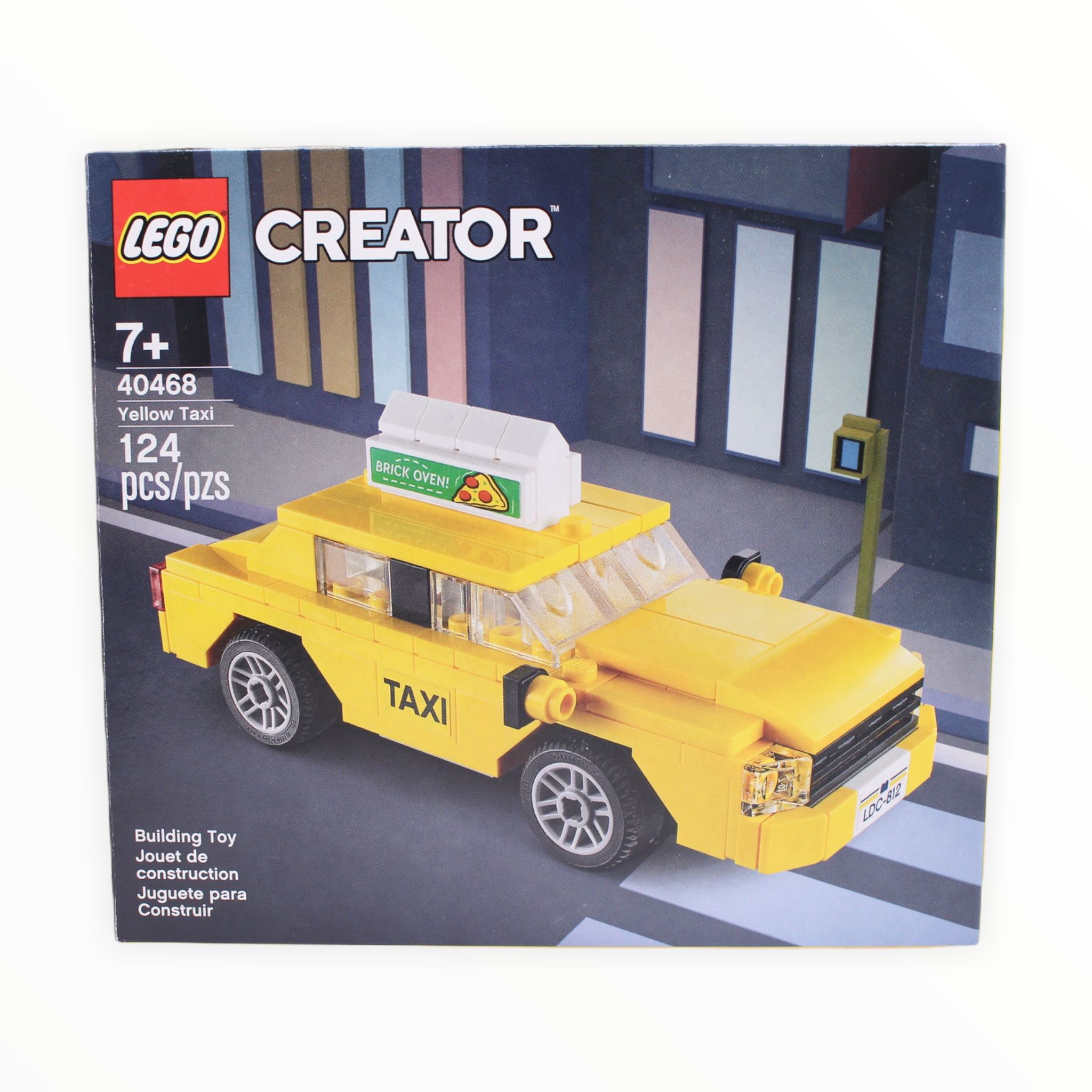 Certified Used Set 40468 Creator Yellow Taxi