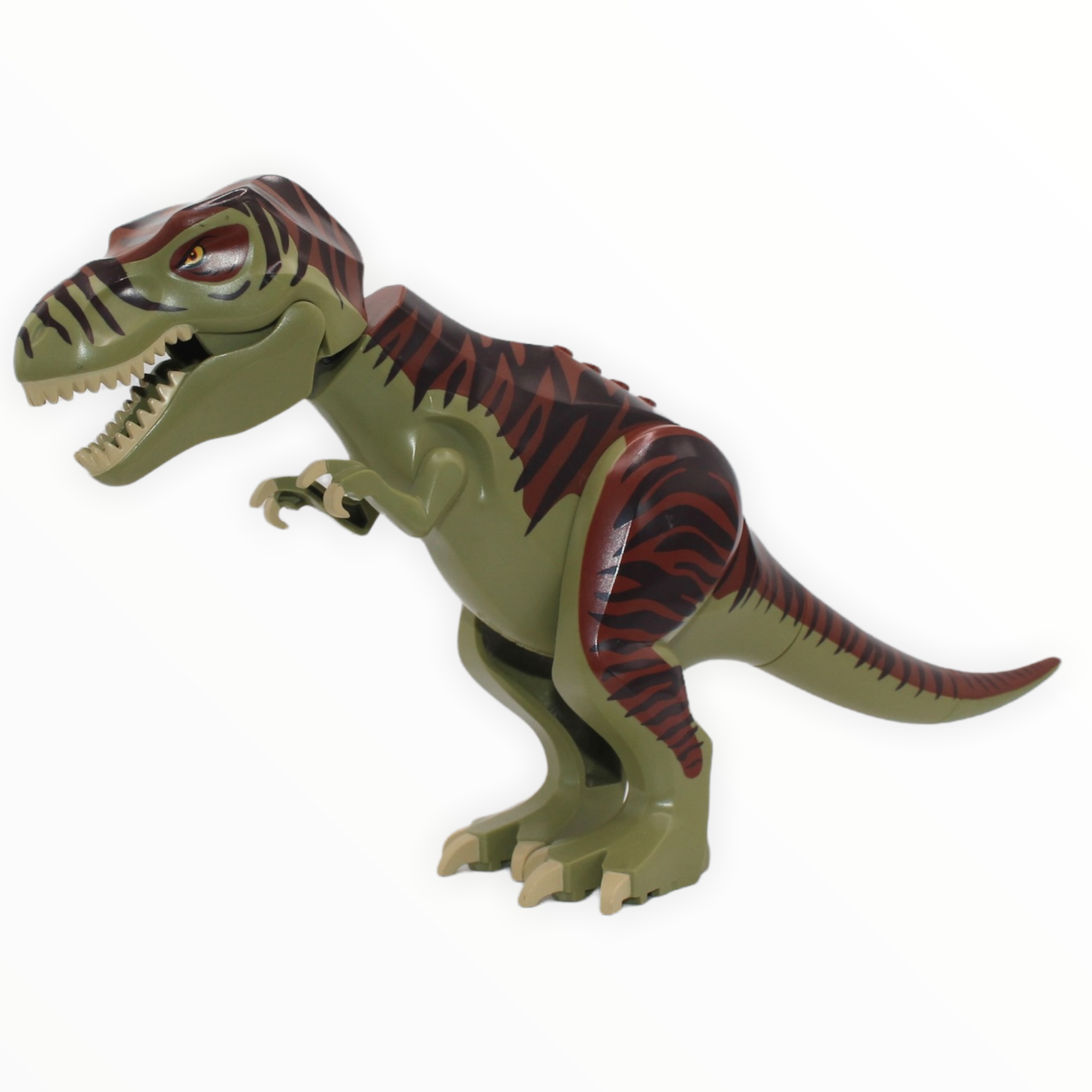 Tyrannosaurus rex (olive green with reddish brown back, 2012)