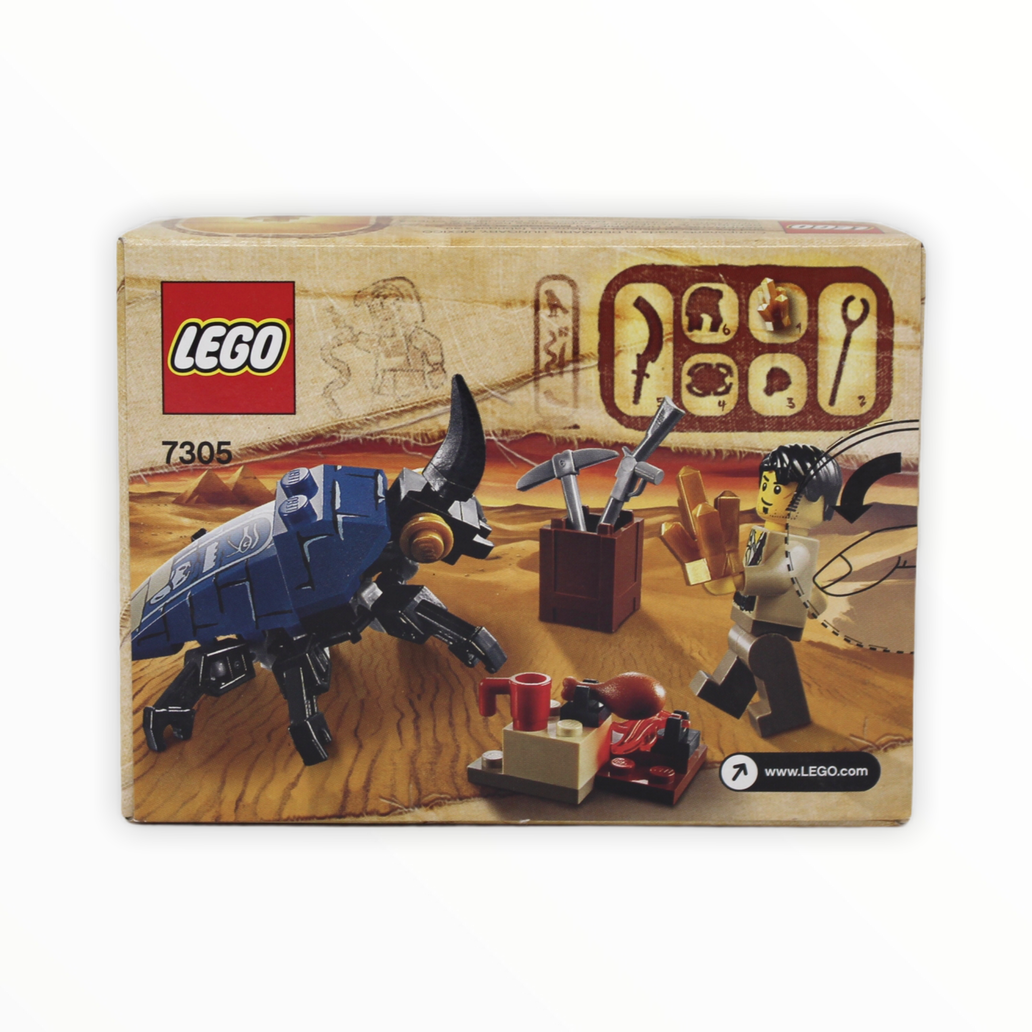 Retired Set 7305 Pharaoh’s Quest Scarab Attack