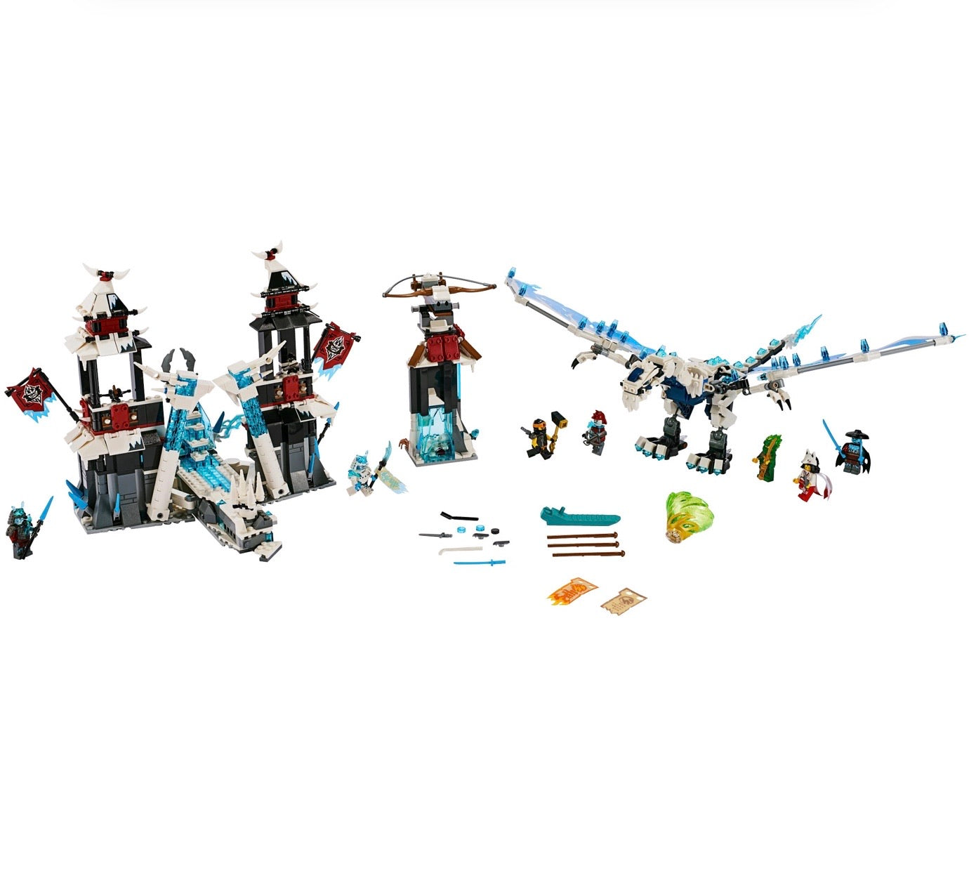 Retired Set 70678 Ninjago Castle of the Forsaken Emperor