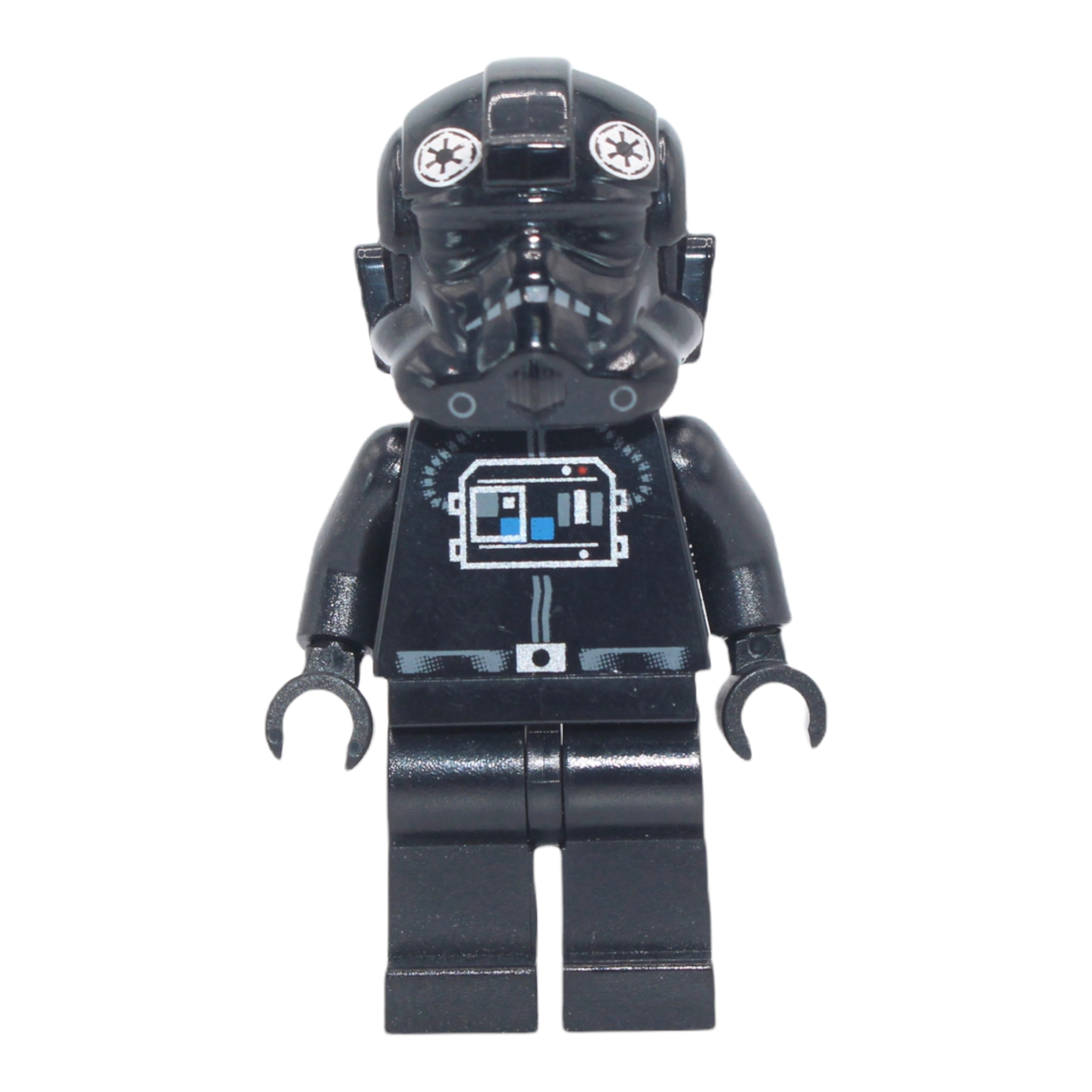 Imperial TIE Defender / Fighter Pilot (black head, 2010)