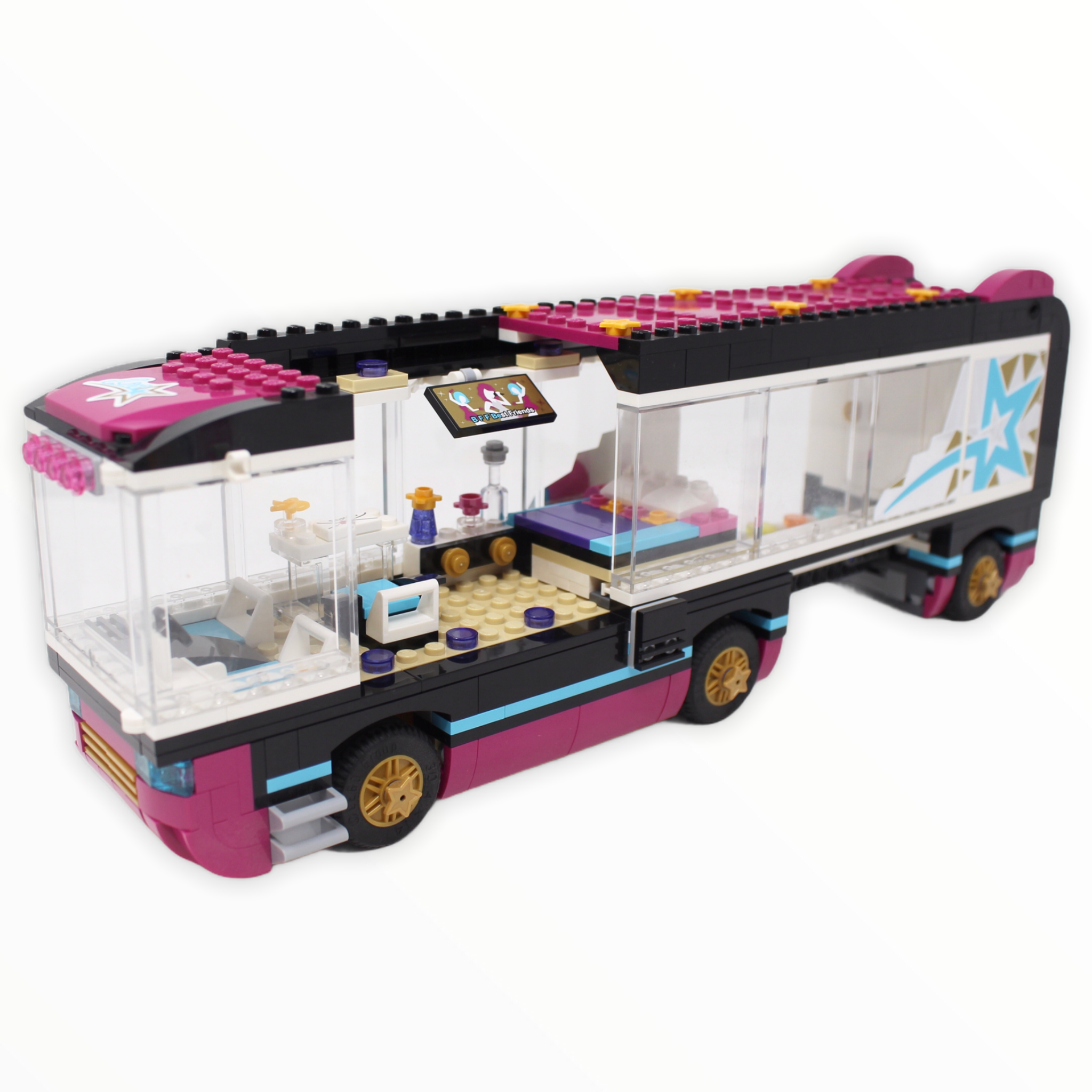 Used Set 41106 Friends Pop Star Tour Bus