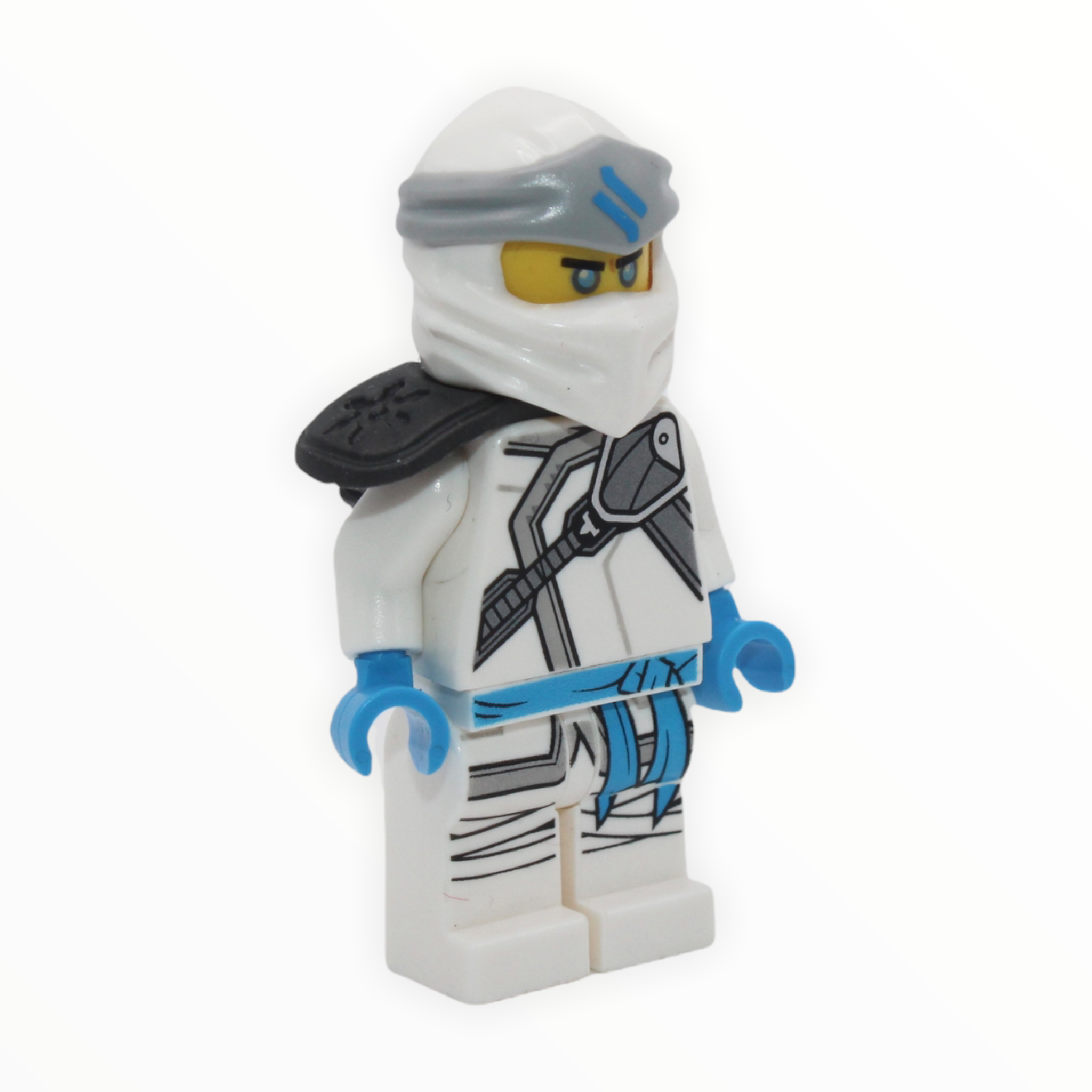 Zane (Forbidden Spinjitzu, yellow head, shoulder armor)