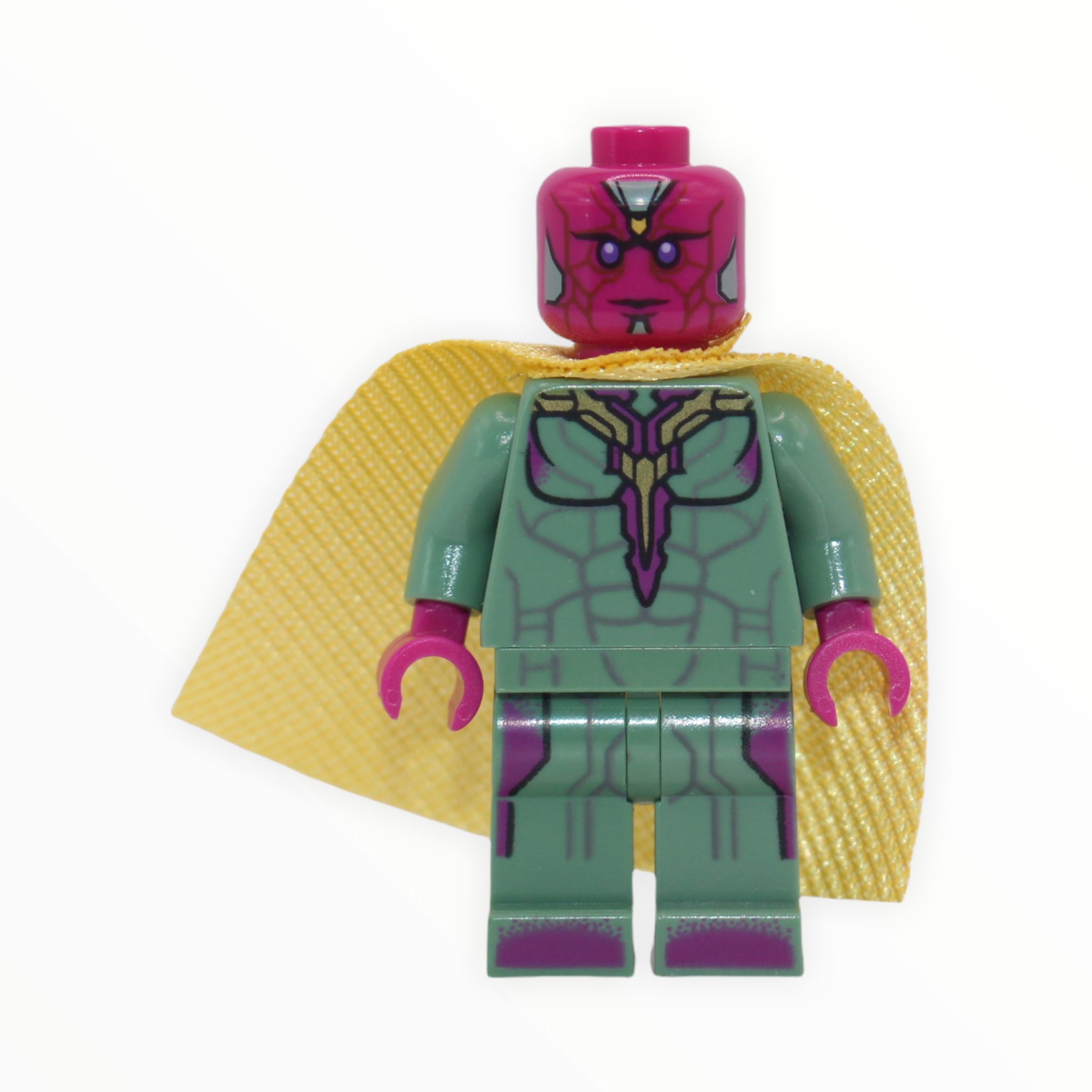 Vision (yellow spot on forehead, Infinity War, 2016)