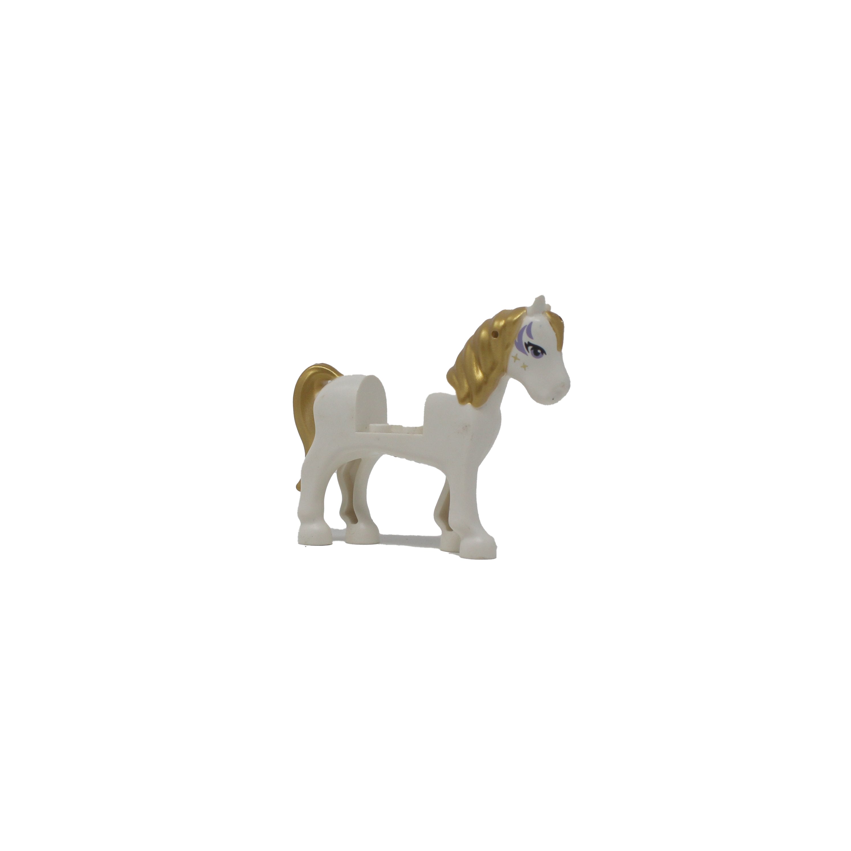 White Horse with Gold Mane (Elves)