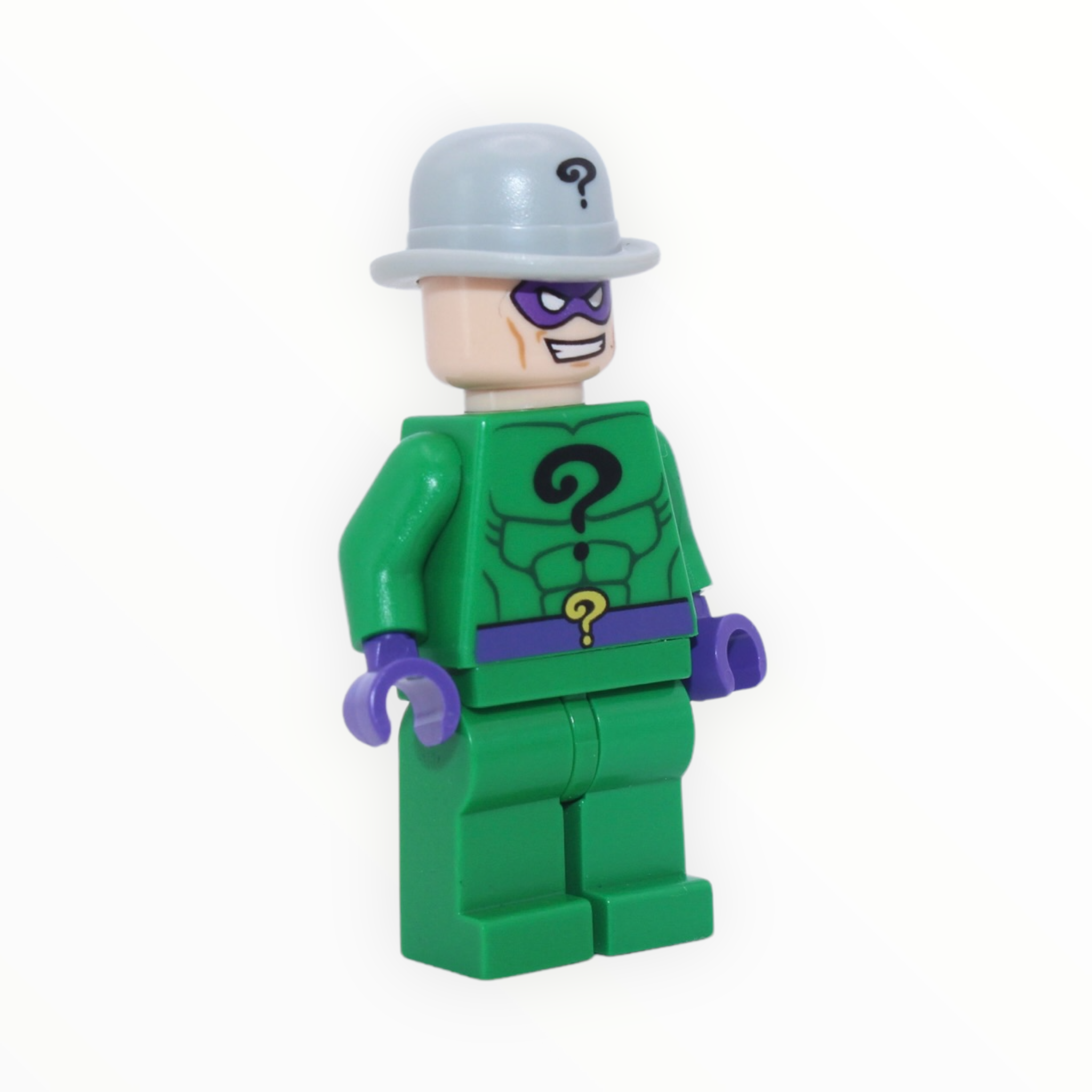 The Riddler (light bluish gray bowler hat)