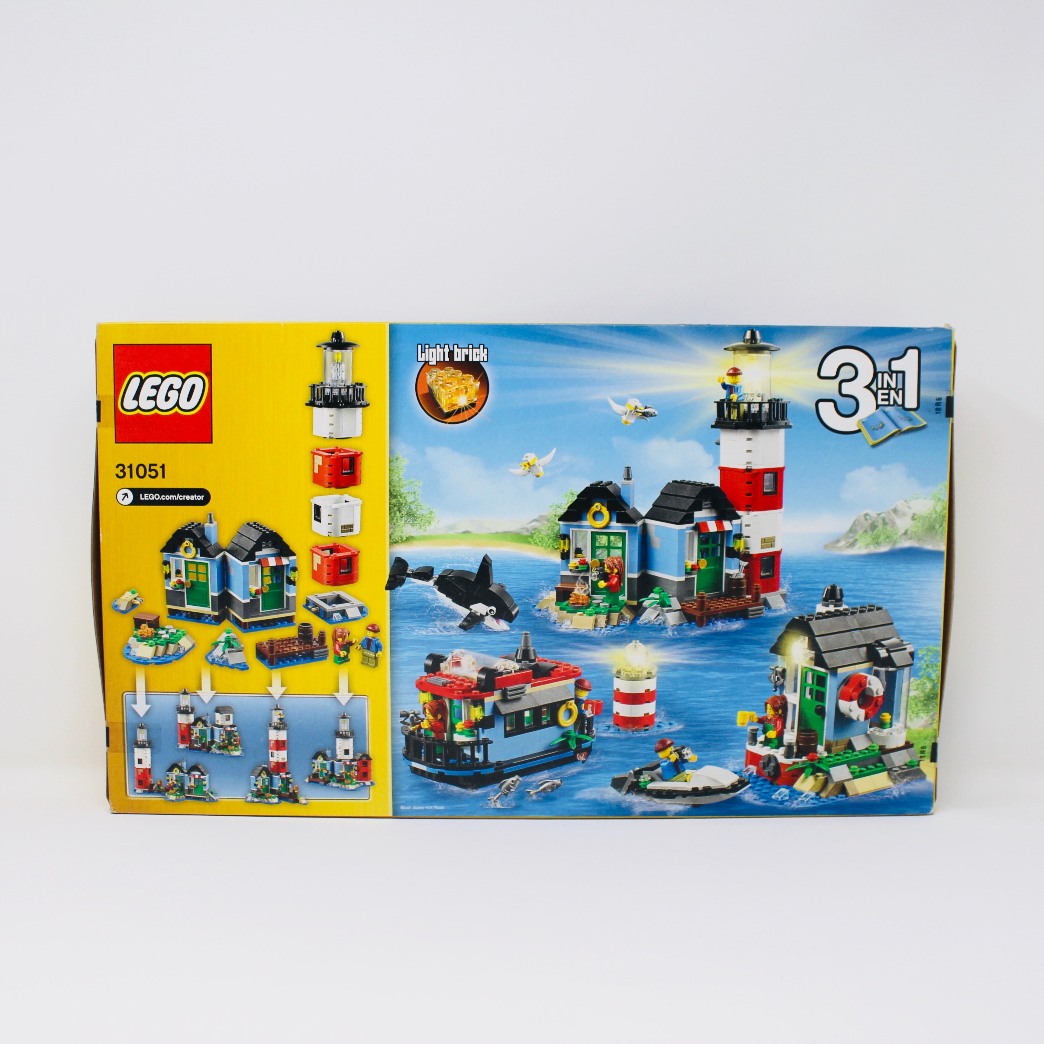 Retired Set 31051 Creator Lighthouse Point