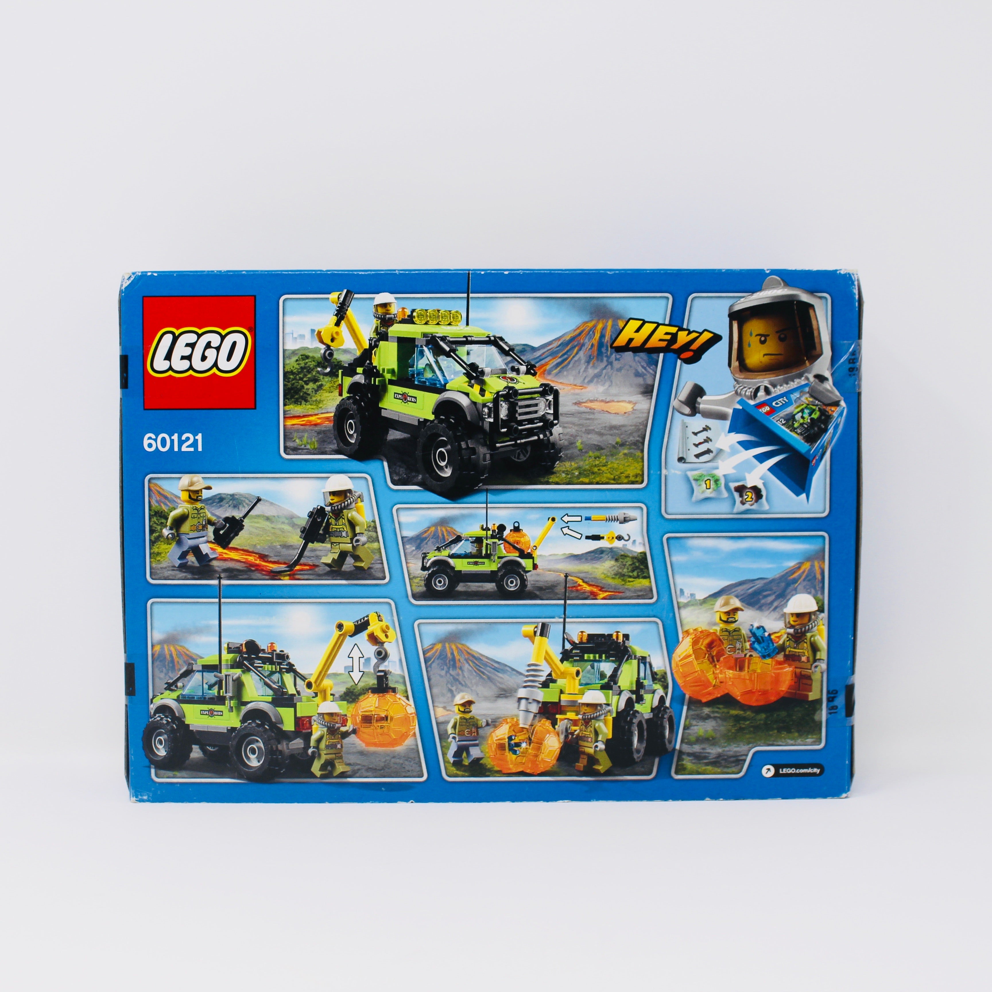 Retired Set 60121 City Volcano Exploration Truck