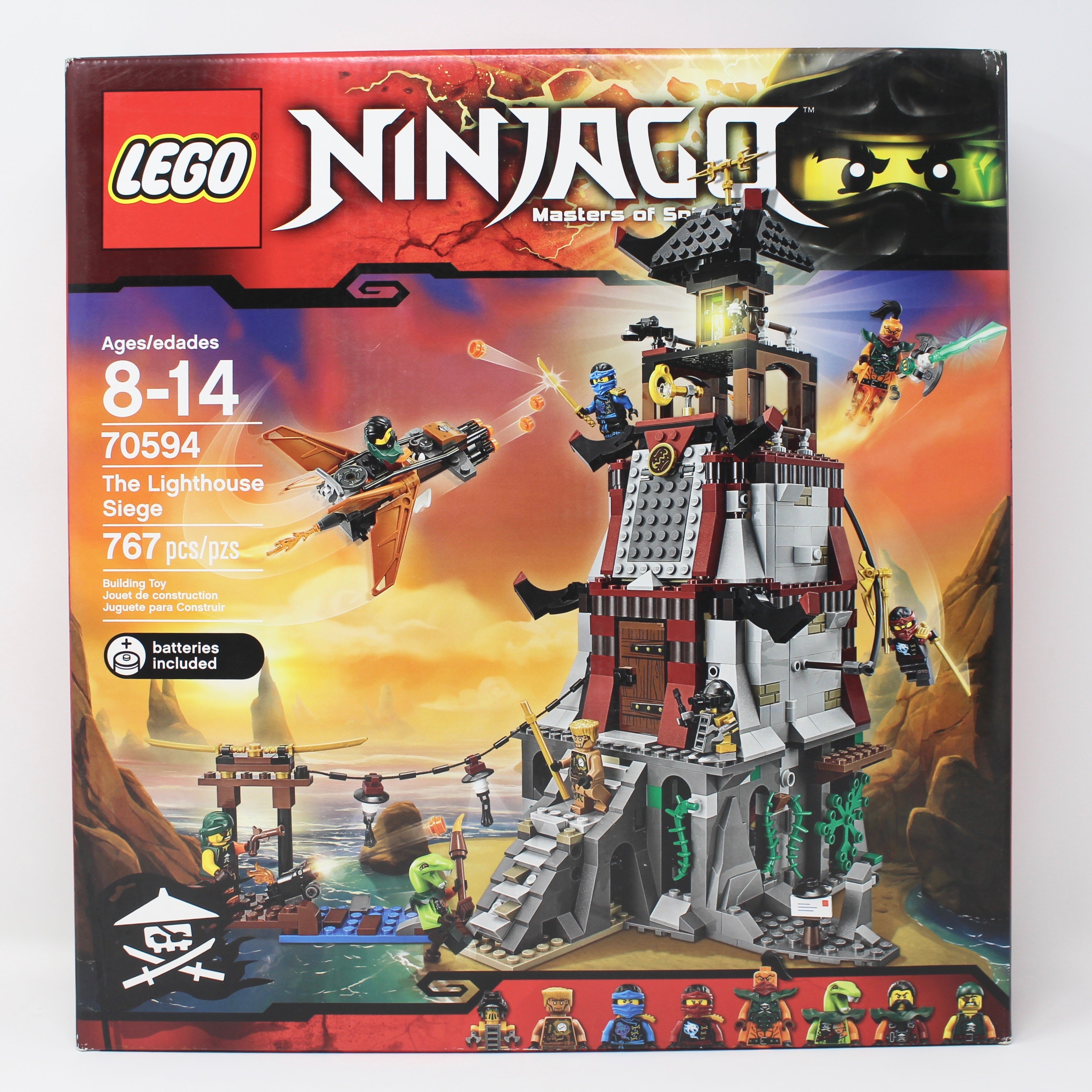 Retired Set 70594 Ninjago The Lighthouse Siege