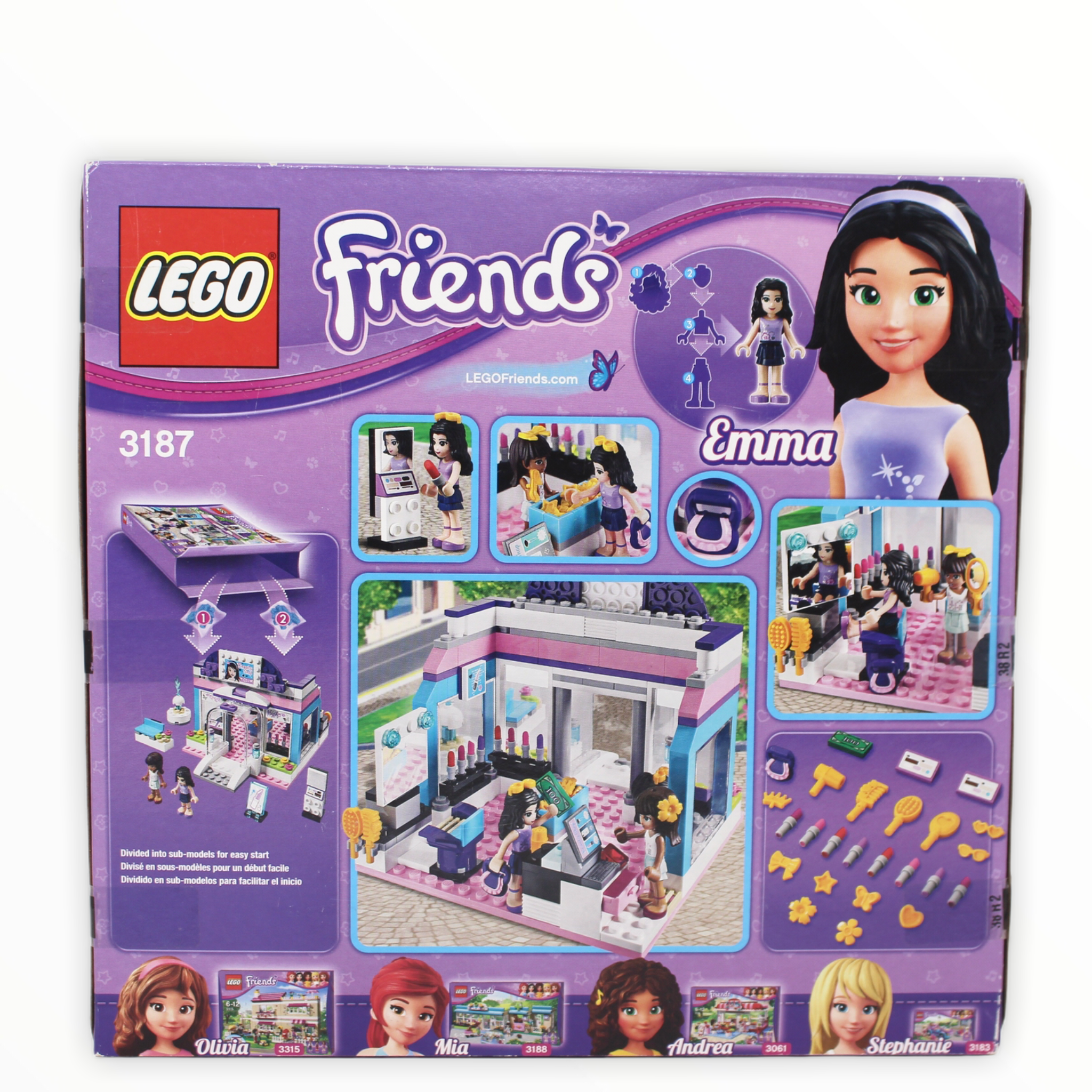 Retired Set 3187 Friends Butterfly Beauty Shop