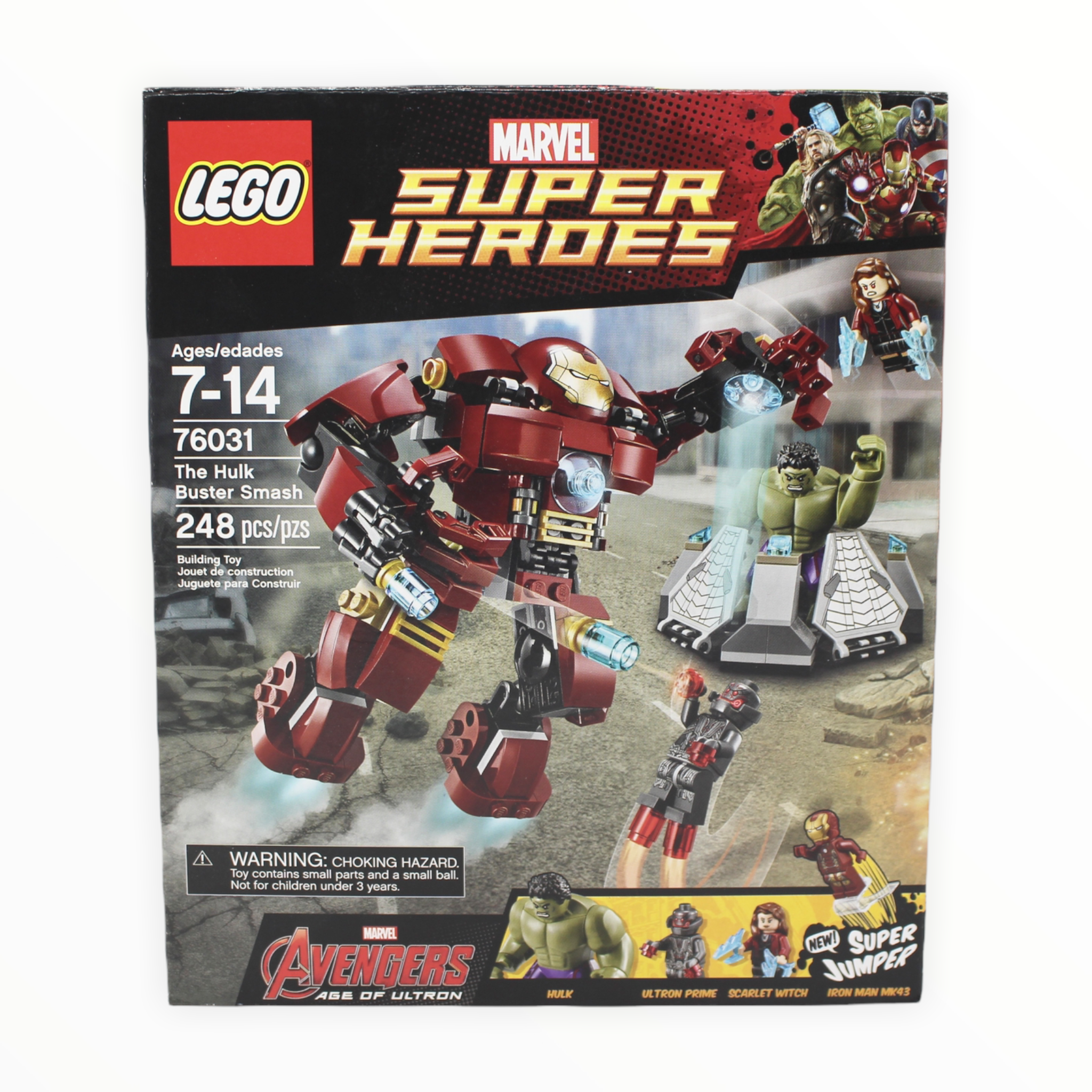 Certified Used Set 76031 Marvel Super Heroes The Hulk Buster Smash