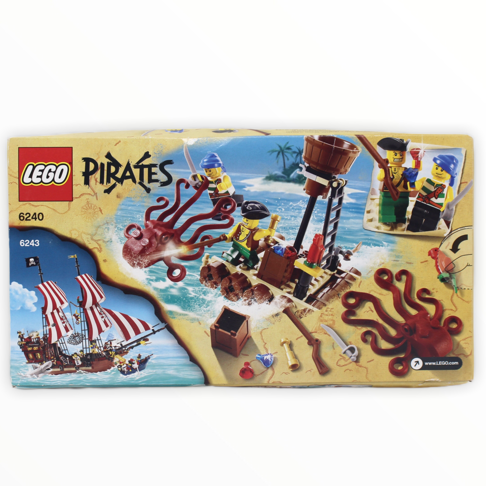 Retired Set 6240 Pirates Kraken Attackin