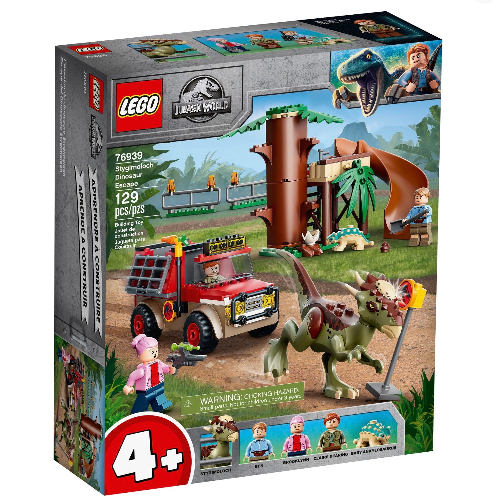 76939 Jurassic World Stygimoloch Dinosaur Escape