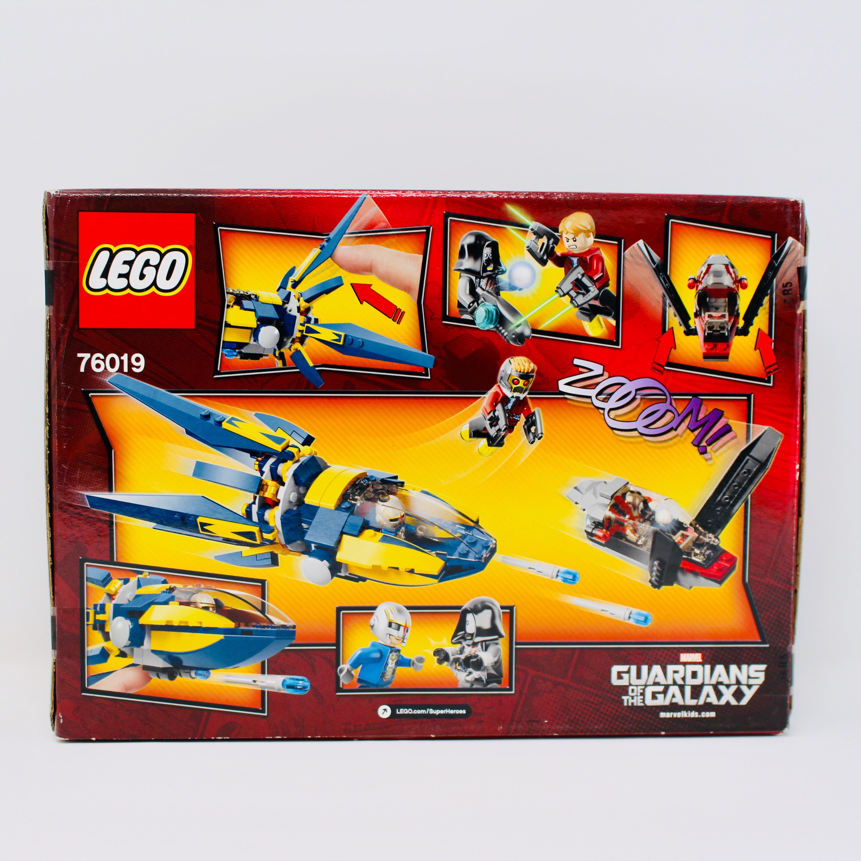 Retired Set 76019 Marvel Super Heroes Starblaster Showdown