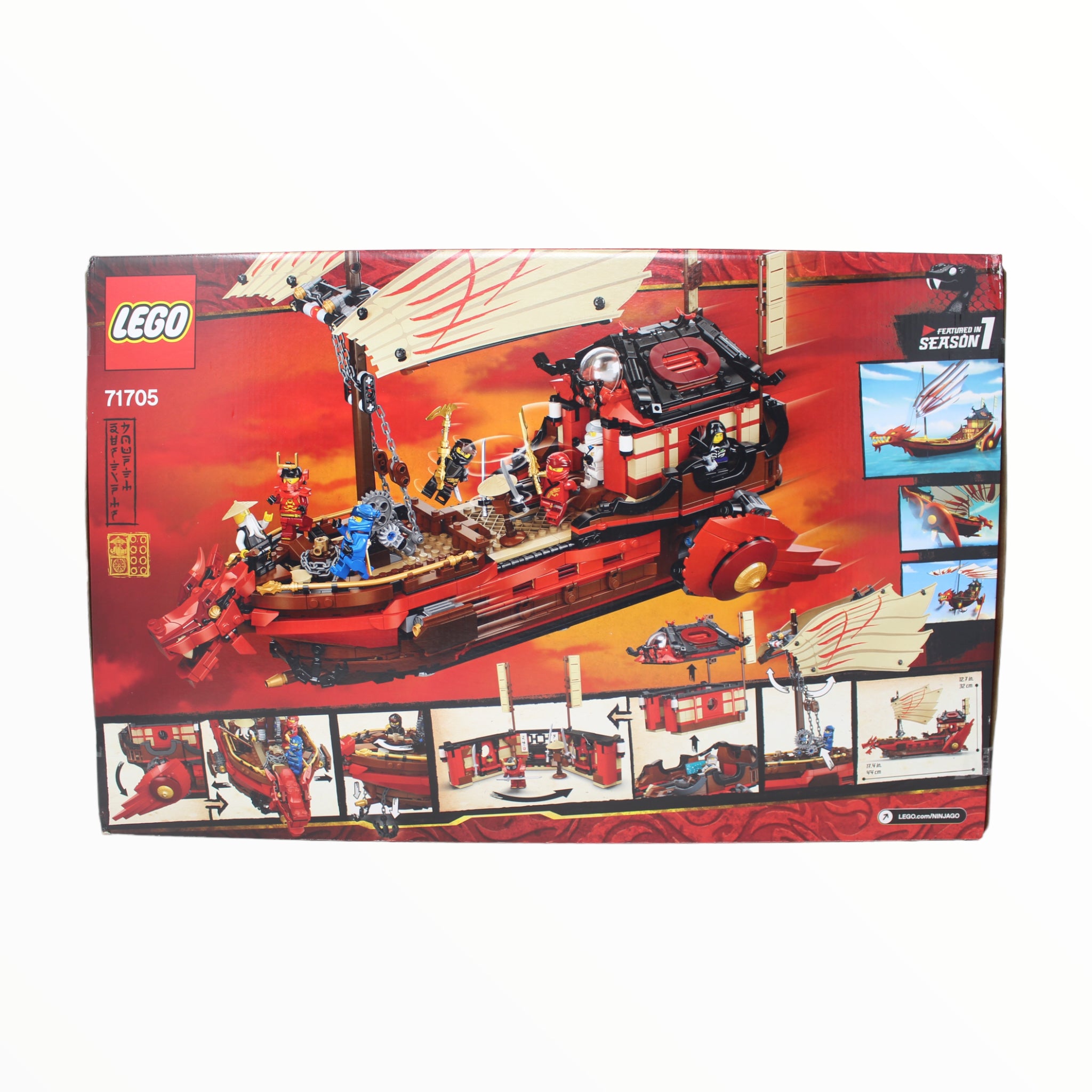 Retired Set 71705 Ninjago Destiny’s Bounty