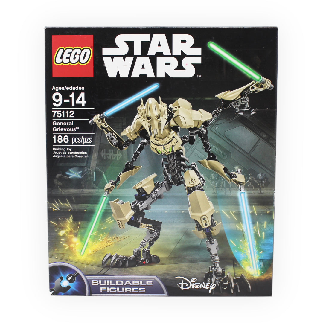 Retired Set 75112 Star Wars Buildable Figures General Grievous