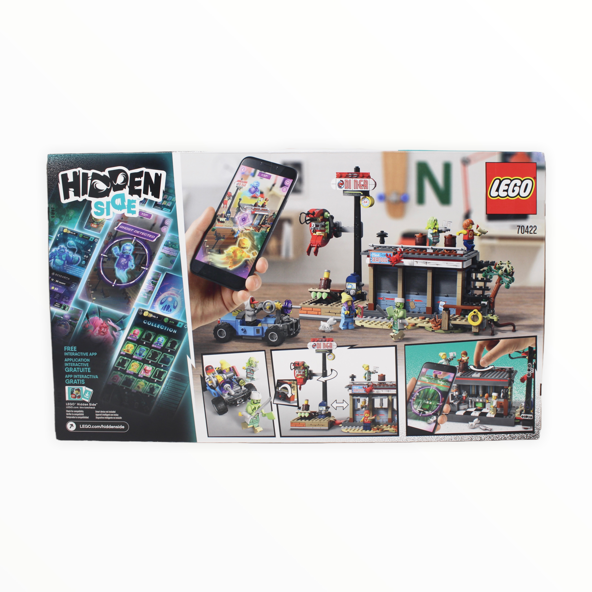 Retired Set 70422 Hidden Side Shrimp Shack Attack