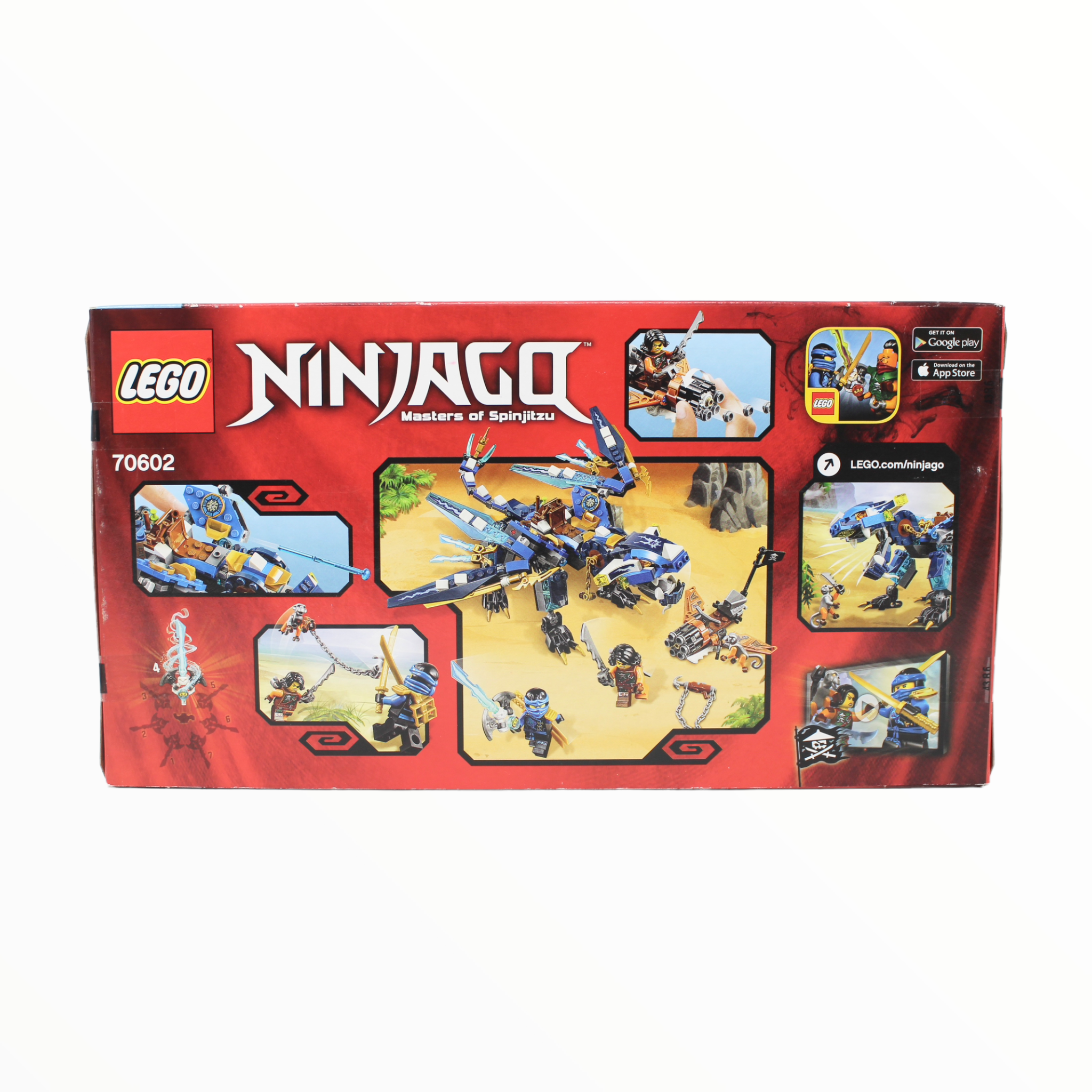 Retired Set 70602 Ninjago Jay’s Elemental Dragon