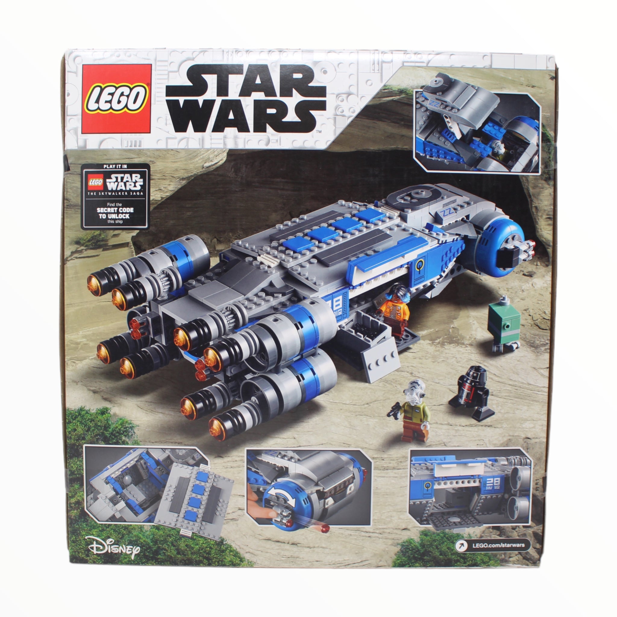 Retired Set 75293 Star Wars Resistance I-TS Transport