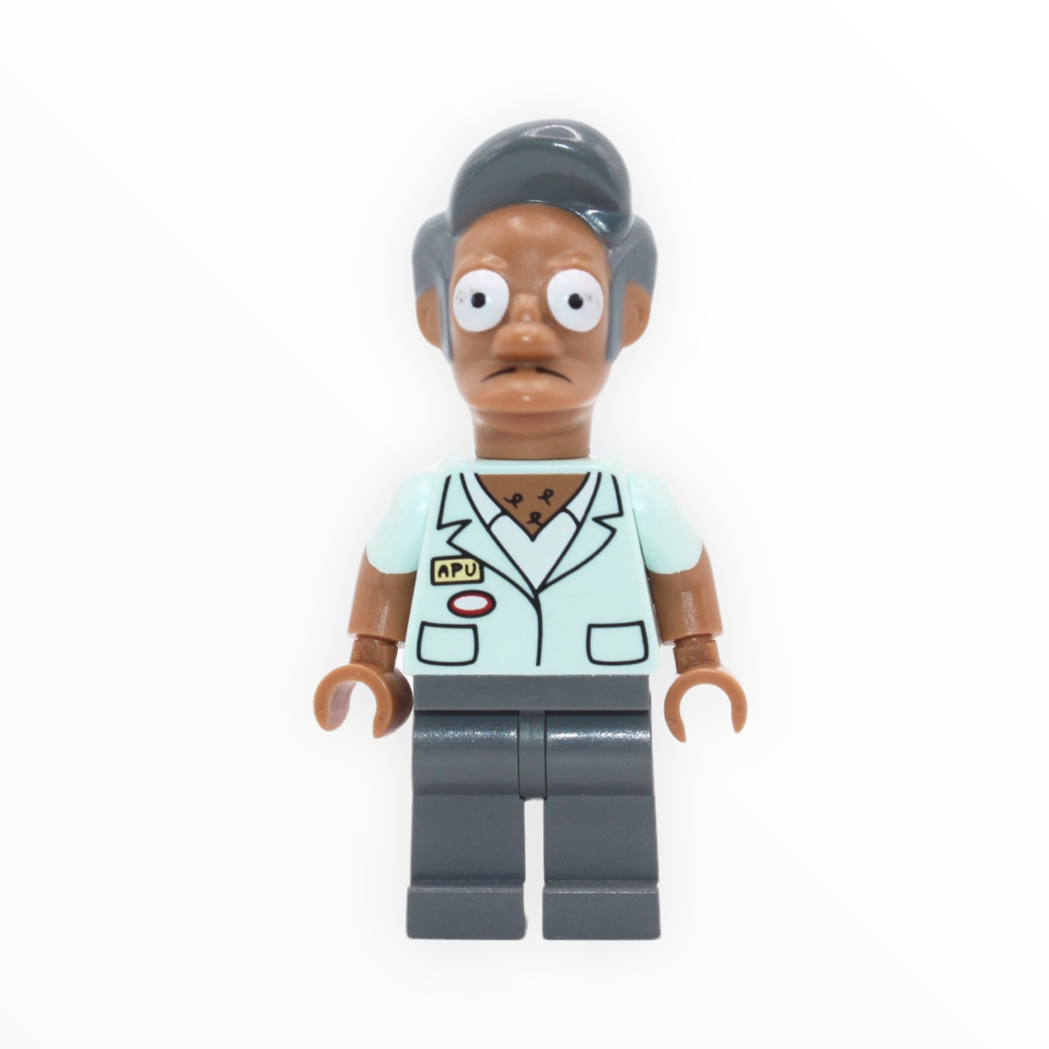 Apu Nahasapeemapetilon (with name tag)
